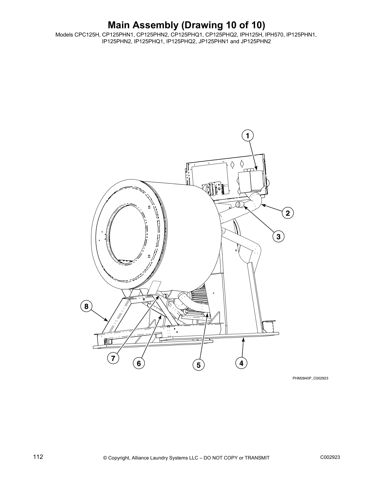Main Assembly (Drawing 10 of 10)