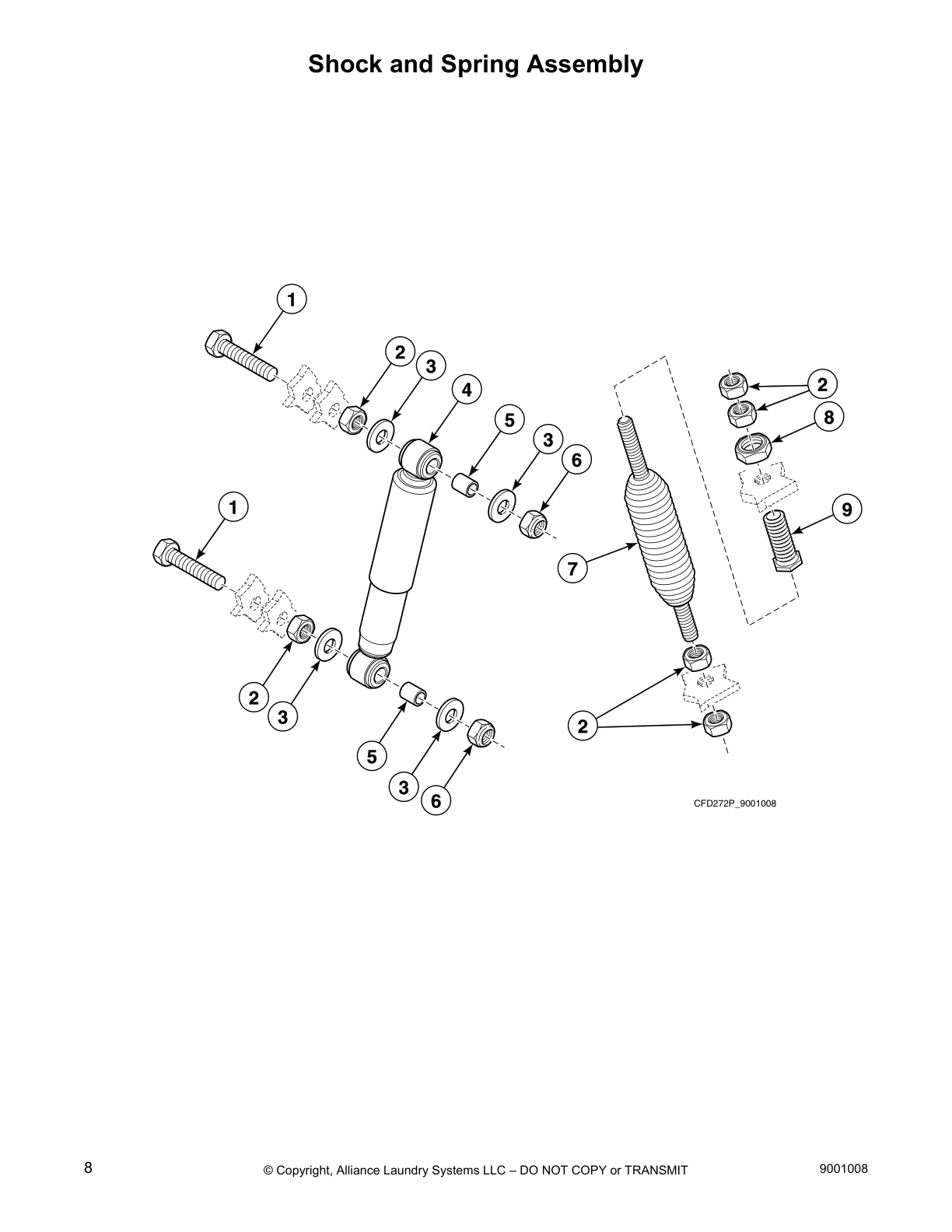 Shock and Spring Assembly