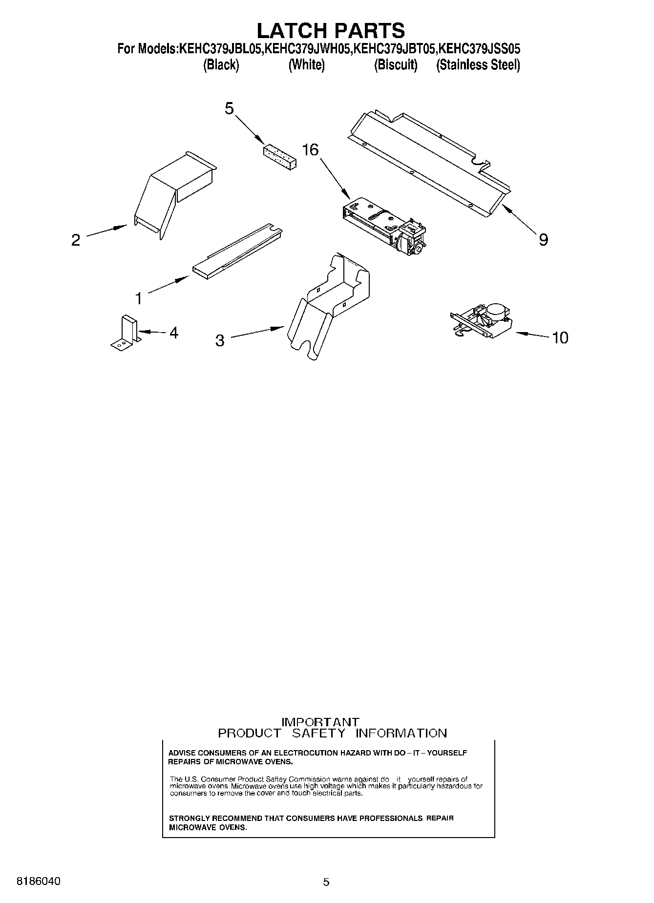 04 - LATCH PARTS