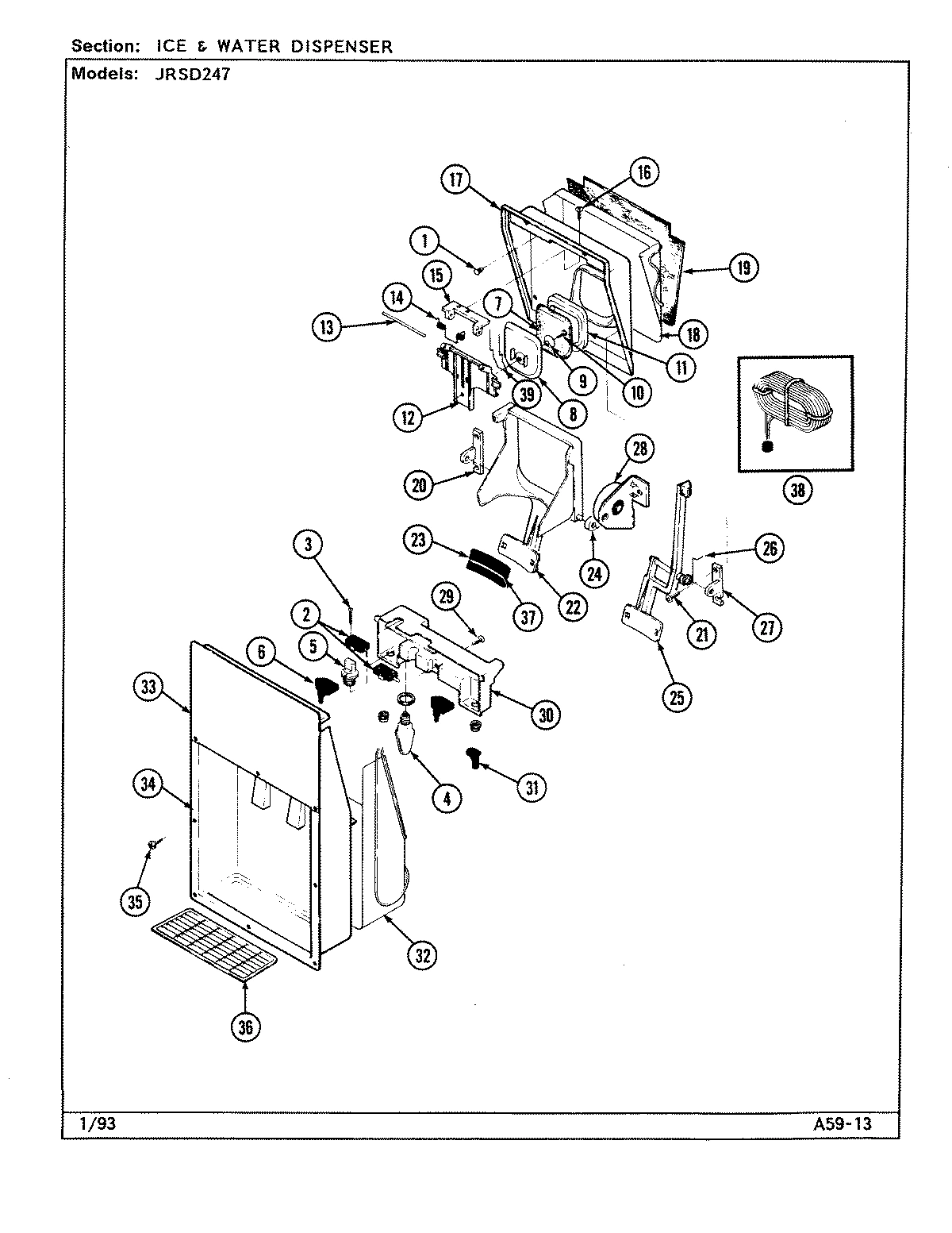03 - ICE & WATER DISPENSER