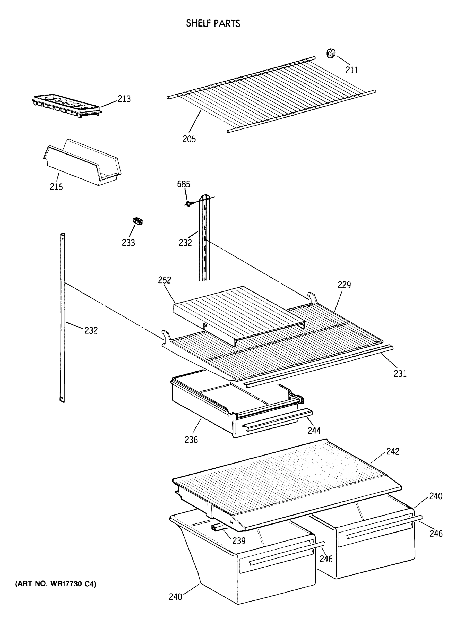 SHELF PARTS