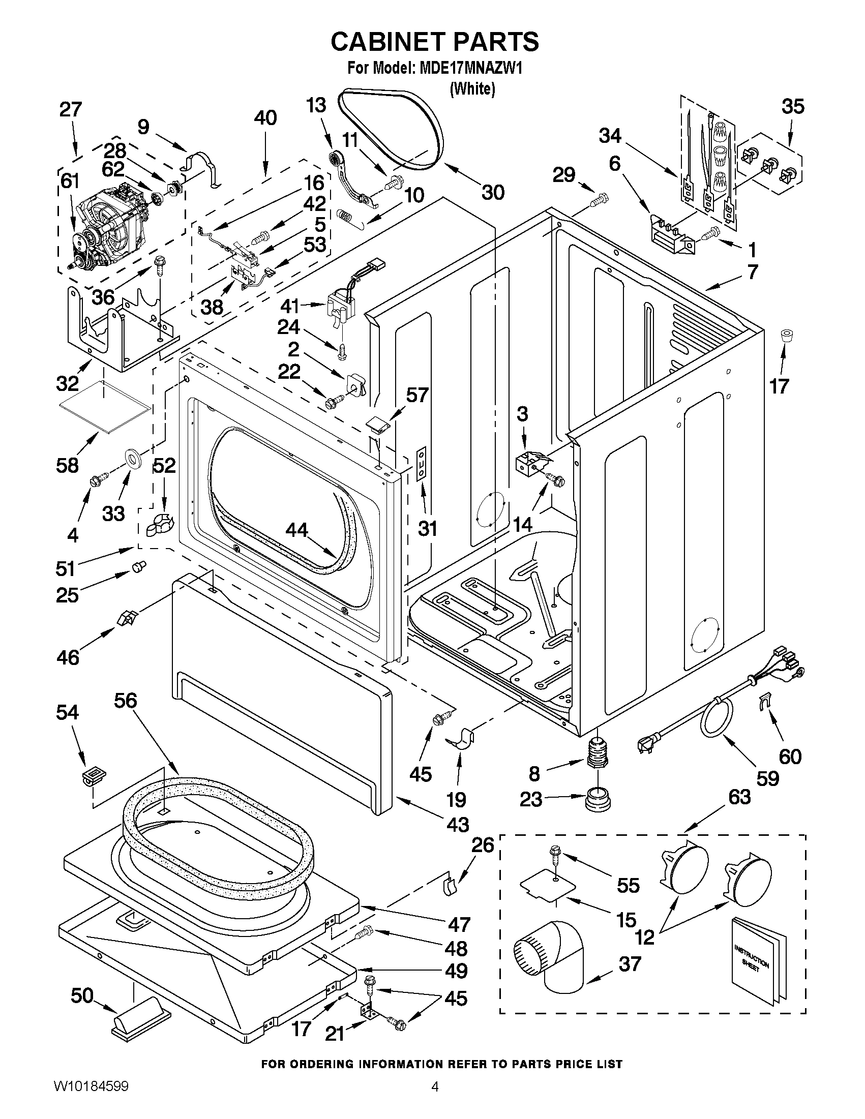 02 - CABINET PARTS