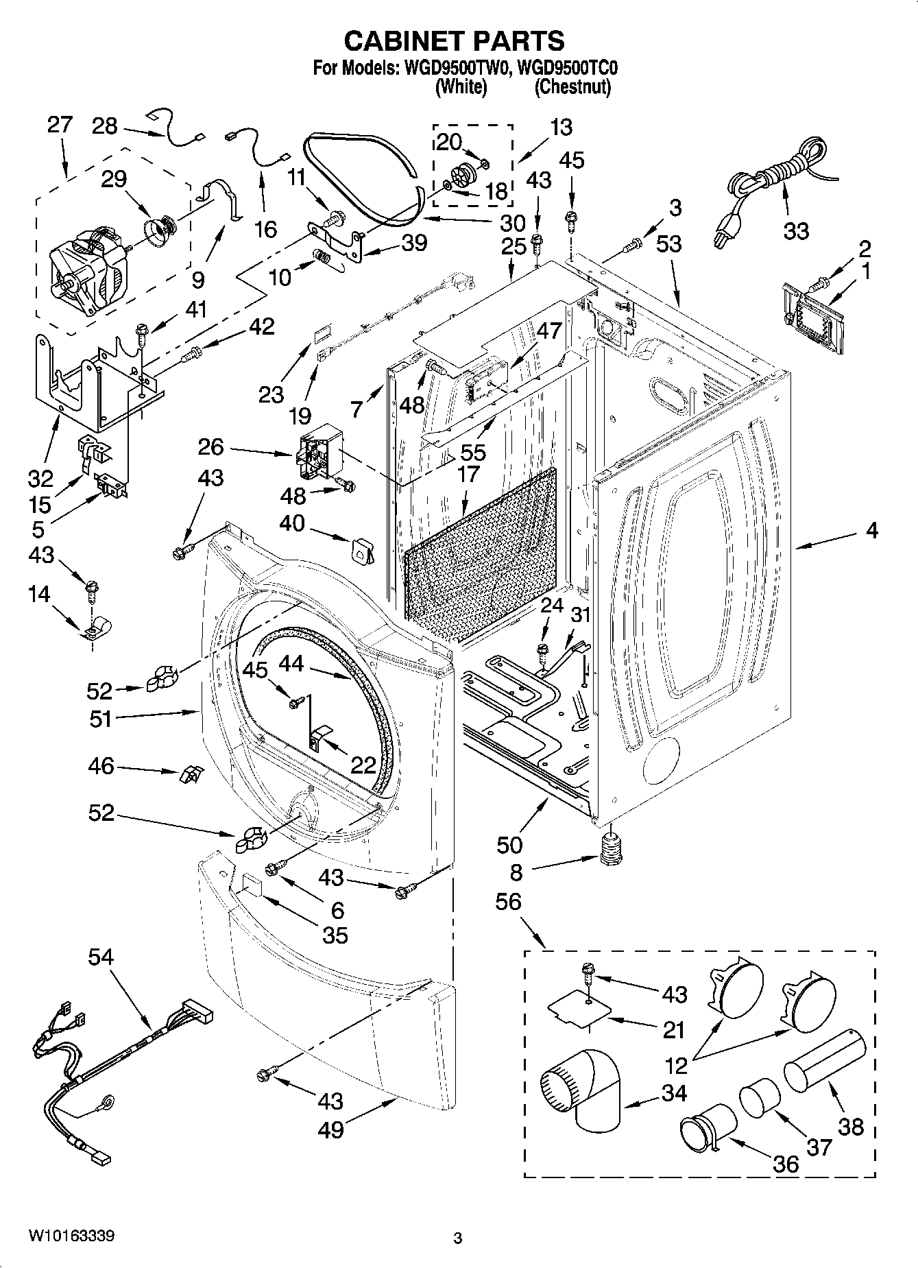 02 - CABINET PARTS