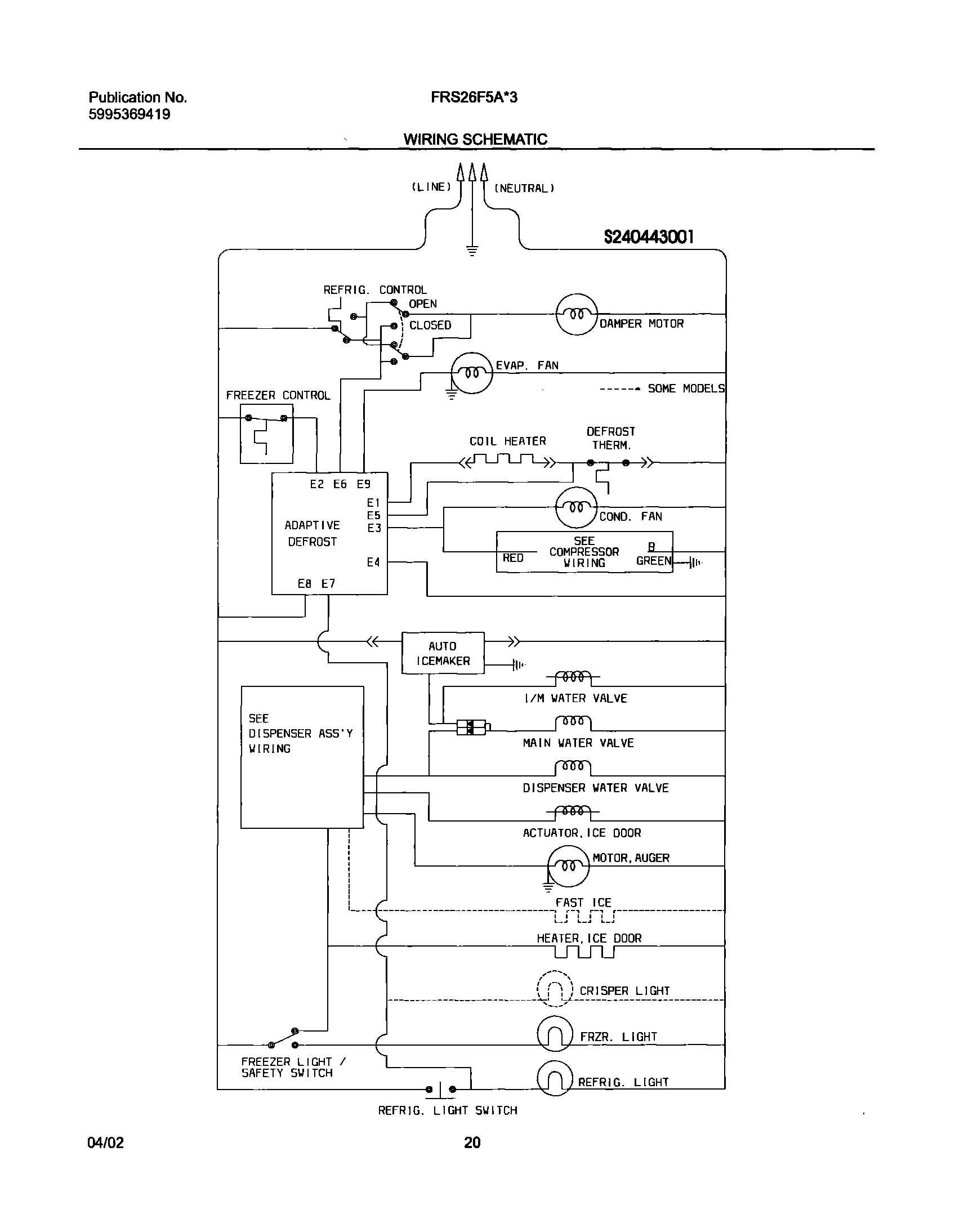 20 - WIRING SCHEMATIC