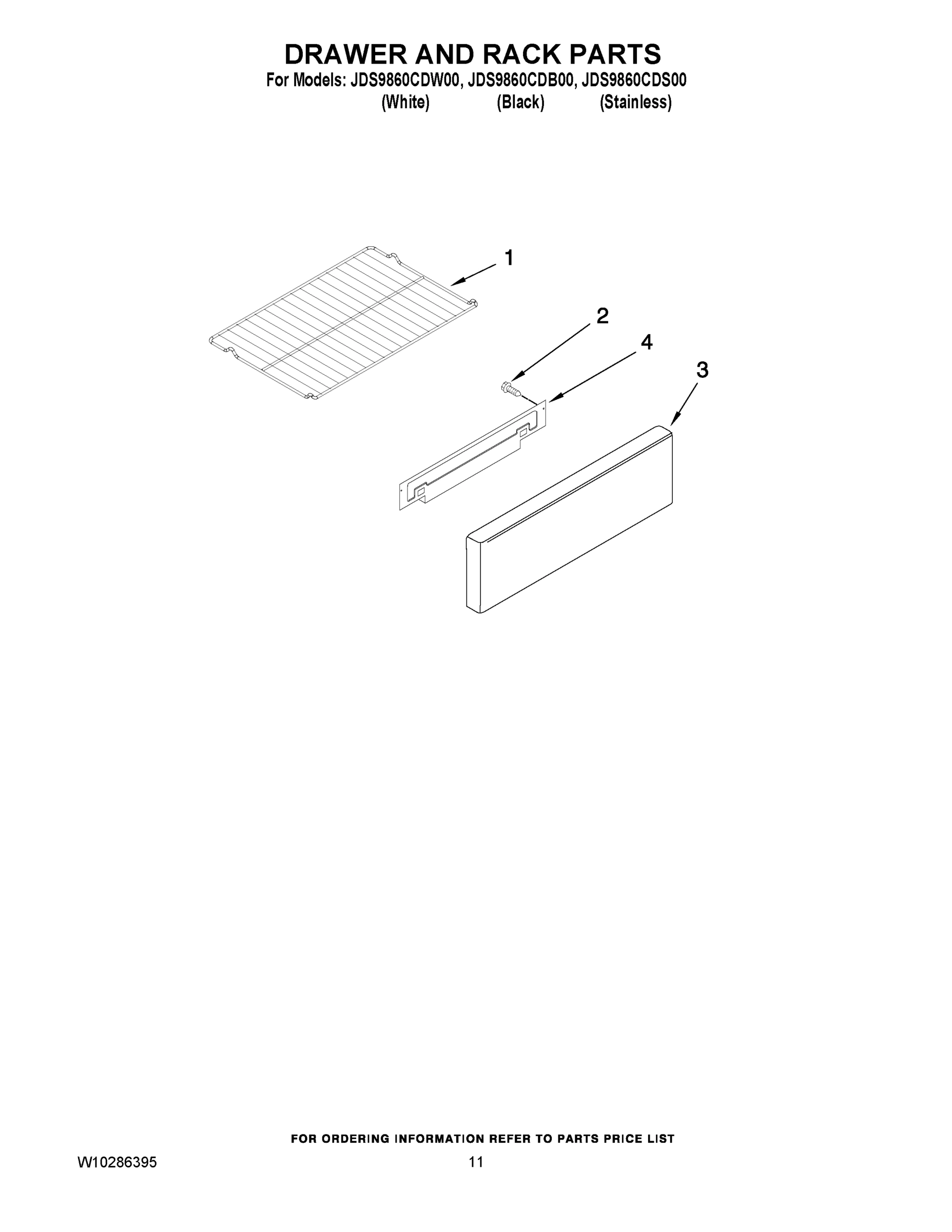 07 - DRAWER AND RACK PARTS