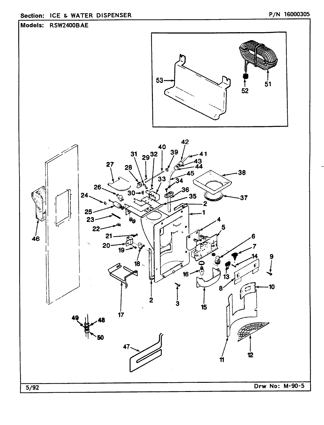 07 - ICE & WATER DISPENSER