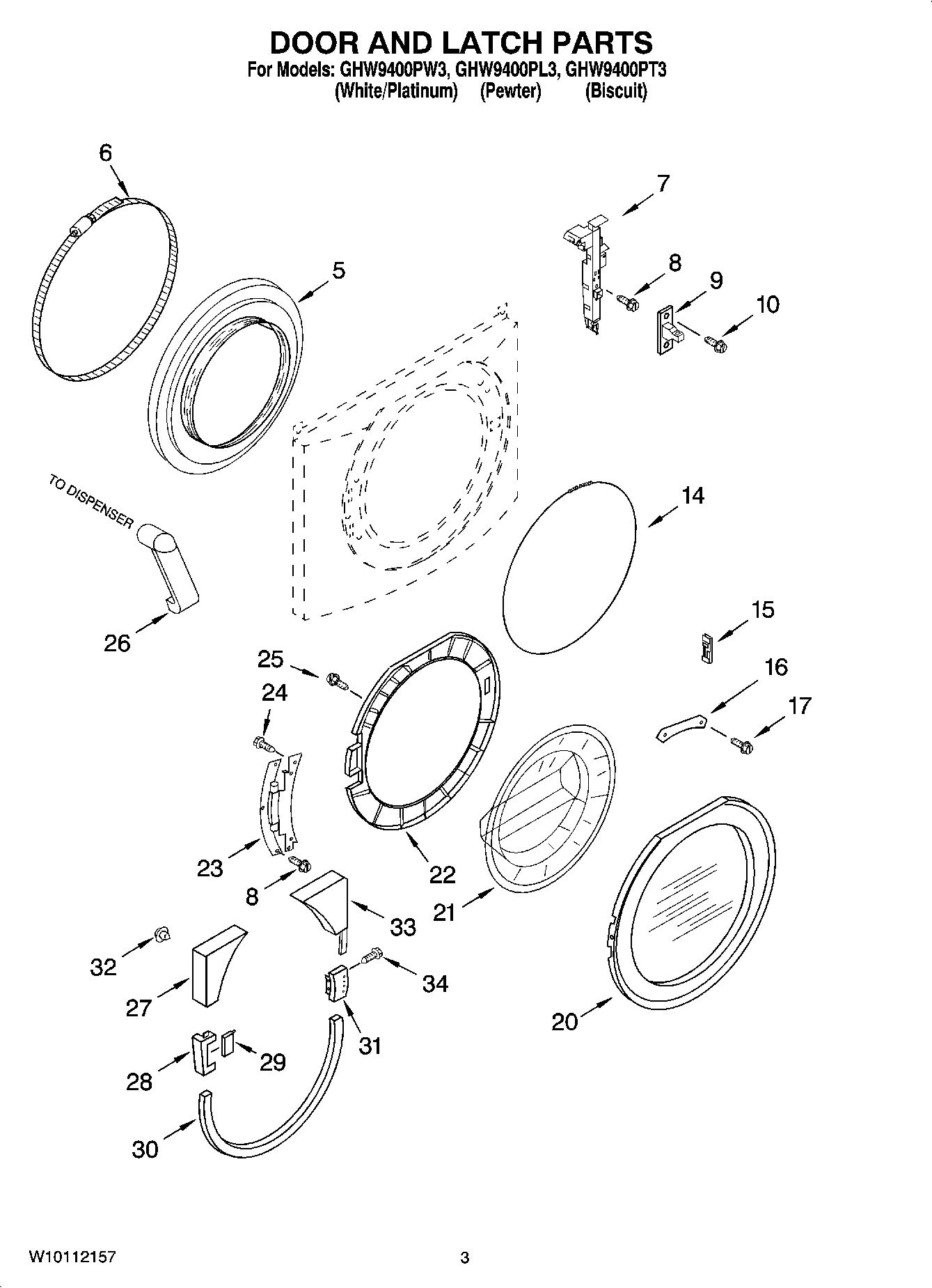 02 - DOOR AND LATCH PARTS