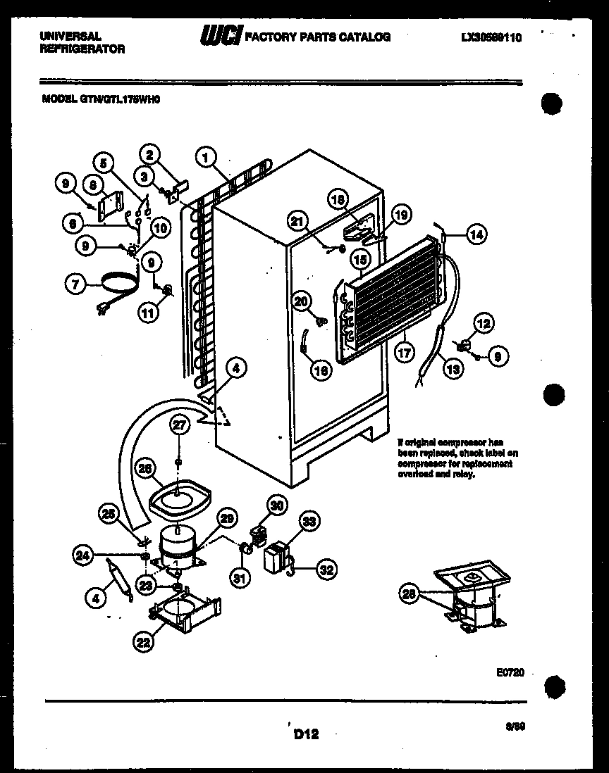 05 - SYSTEM AND AUTOMATIC DEFROST PARTS