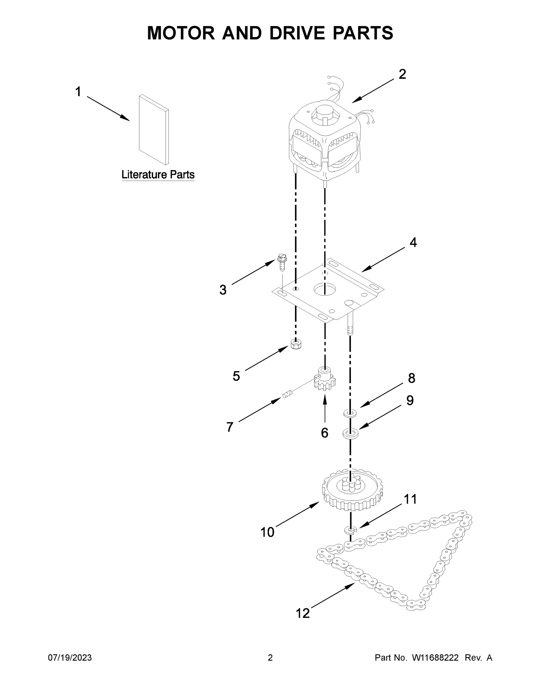 02 - MOTOR AND DRIVE PARTS