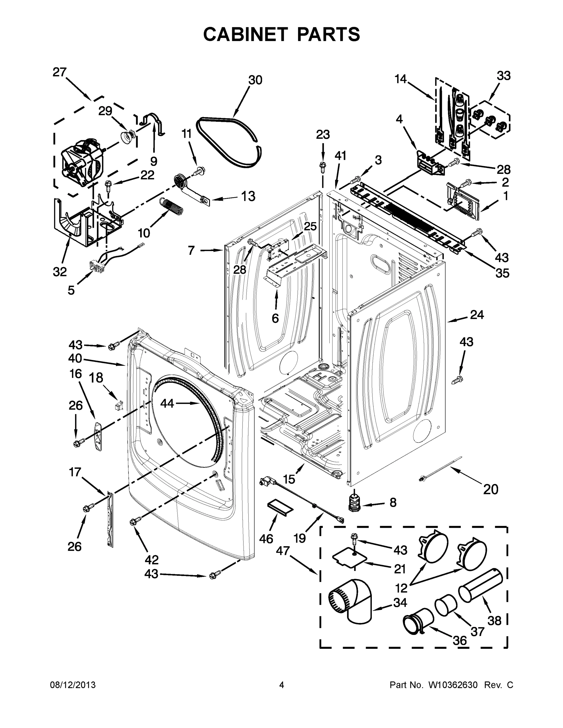03 - CABINET PARTS