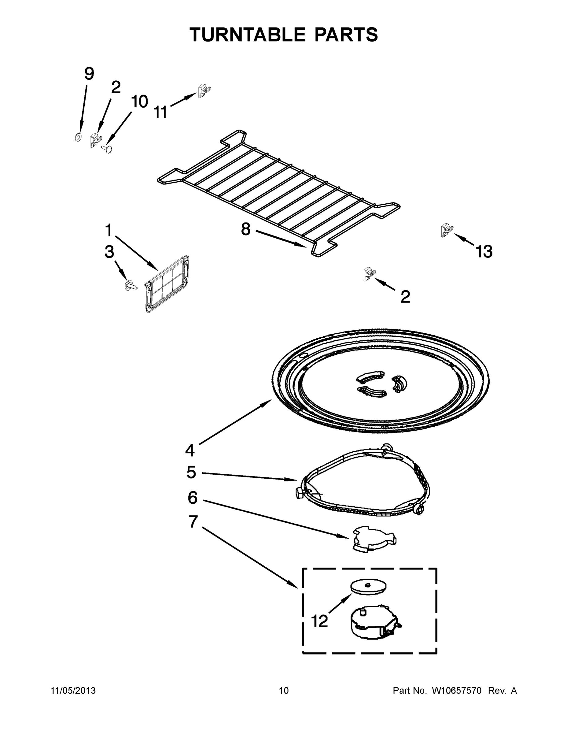 06 - TURNTABLE PARTS