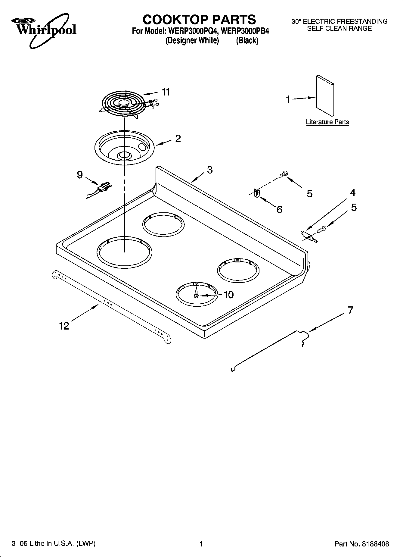 01 - COOKTOP PARTS