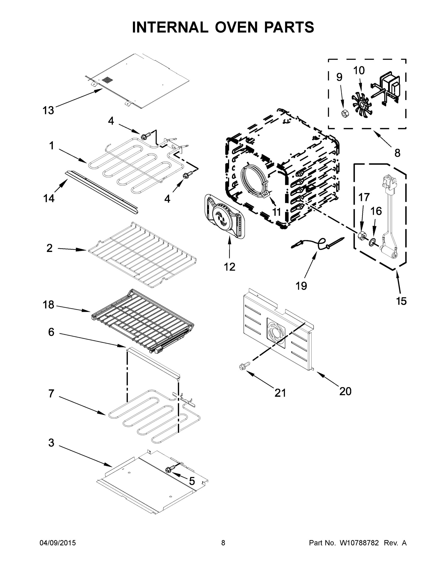 05 - INTERNAL OVEN PARTS
