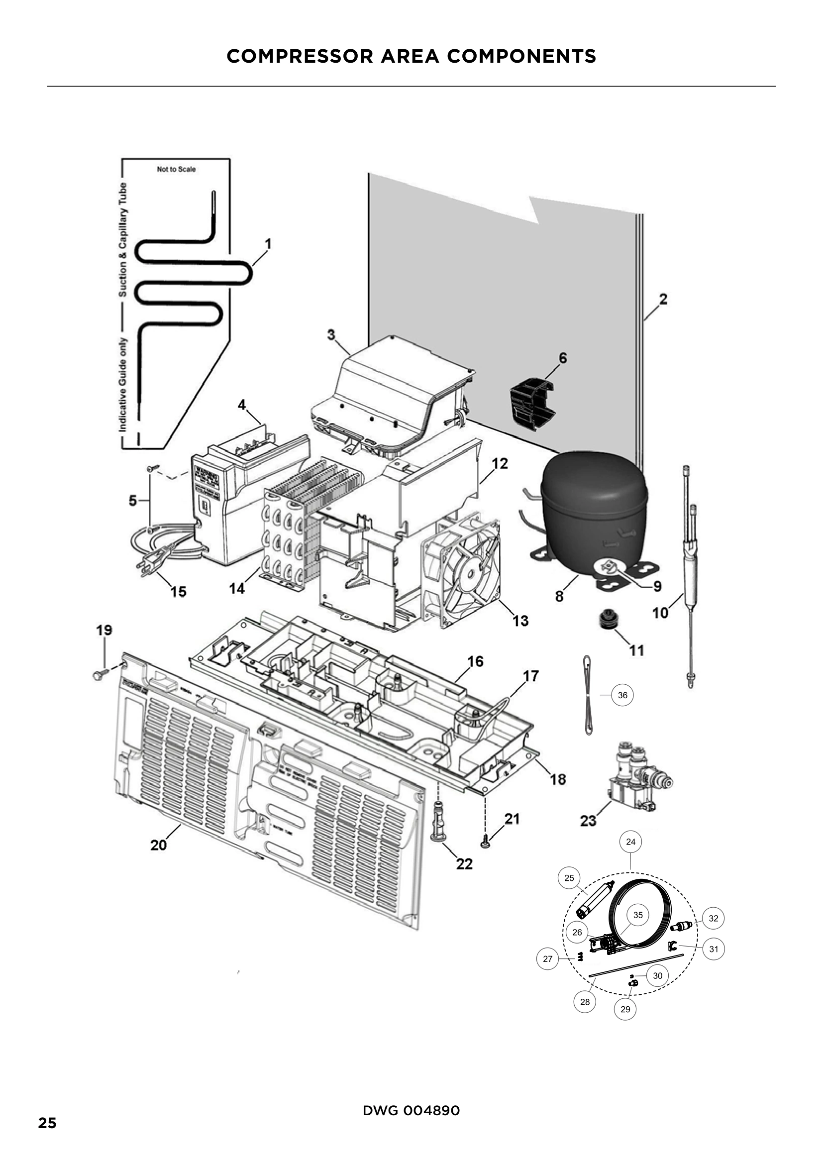 COMPRESSOR AREA COMPONENTS