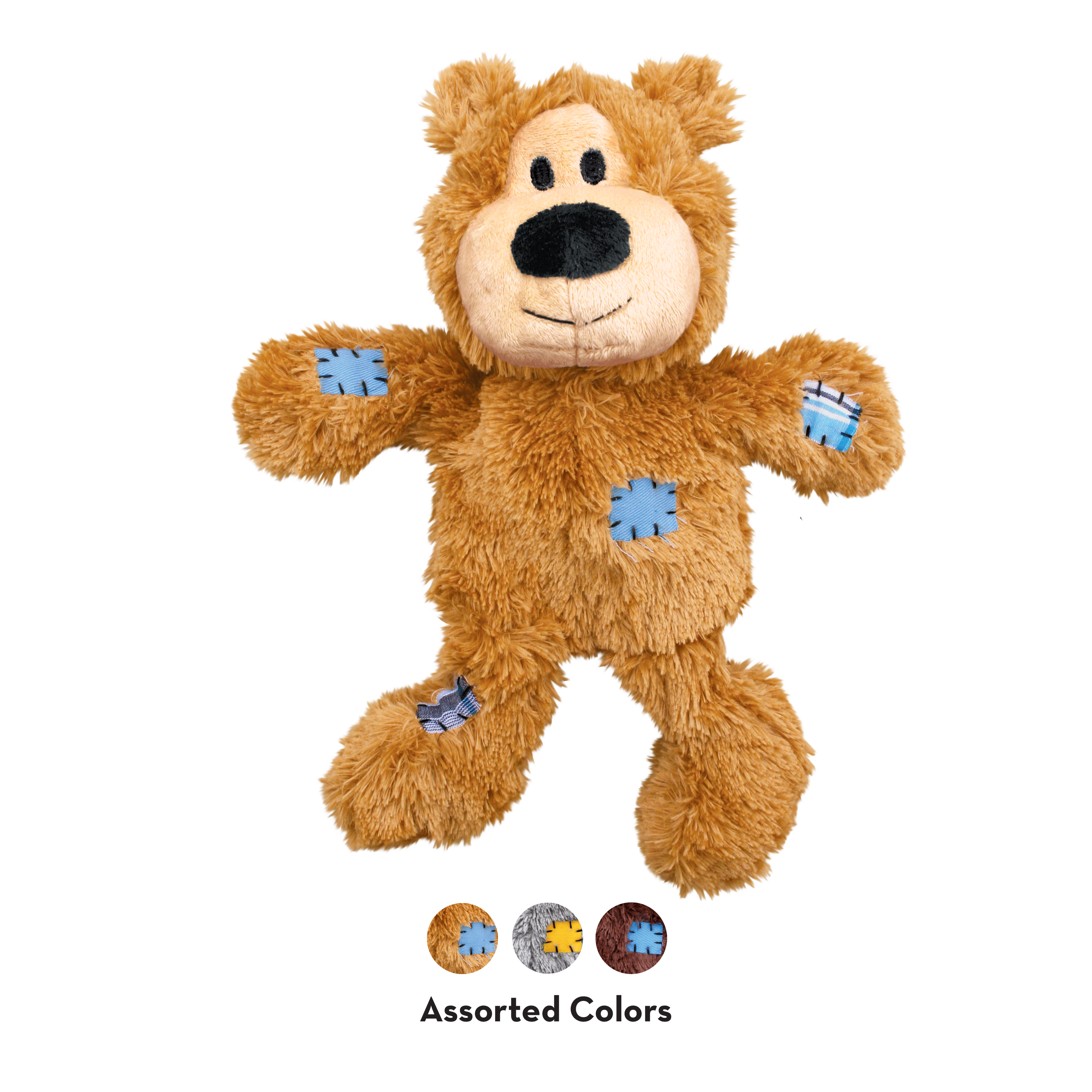 Kong plush teddy bear dog clearance toy