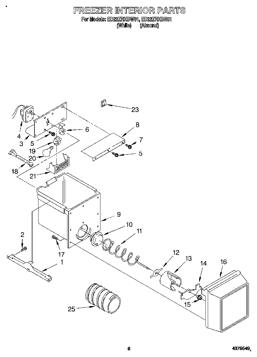 05 - FREEZER INTERIOR