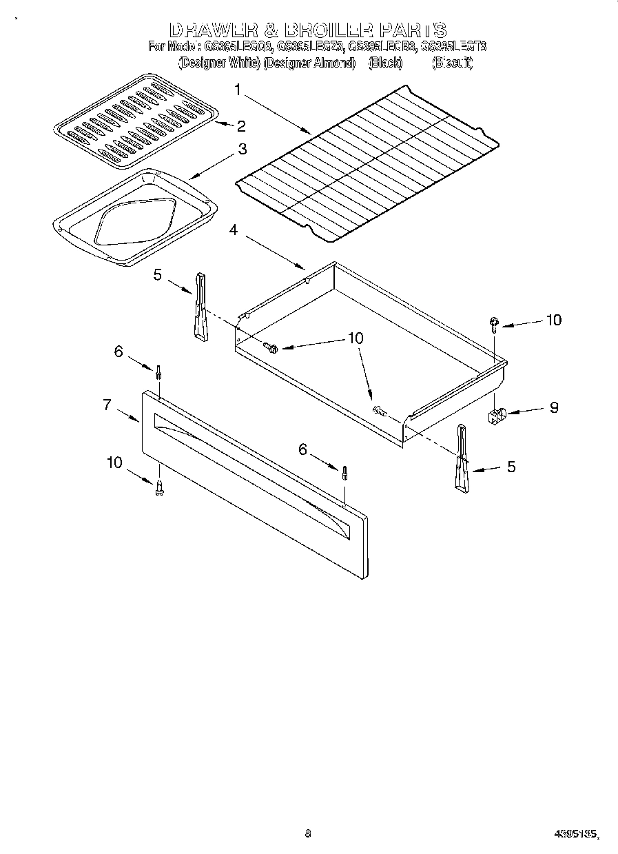 06 - DRAWER AND BROILER, OPTIONAL