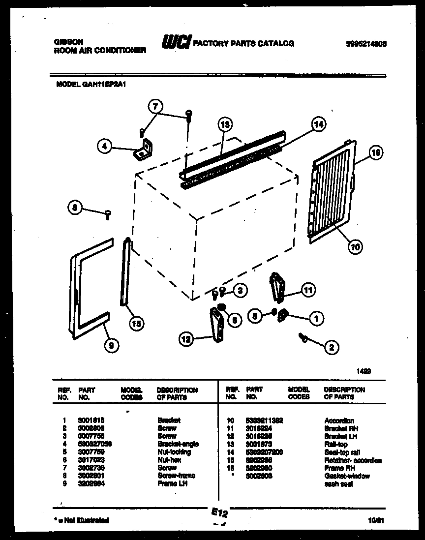 06 - CABINET AND INSTALLATION PARTS