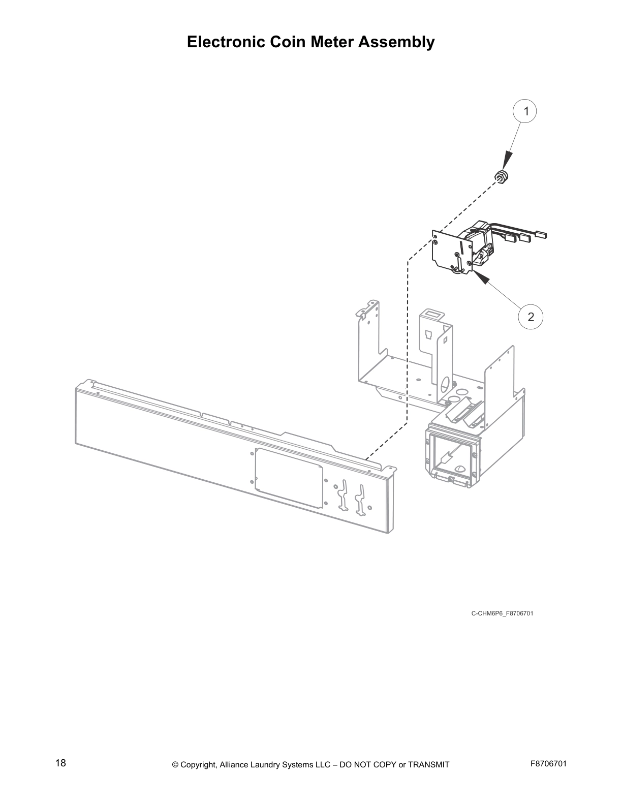 Electronic Coin Meter Assembly