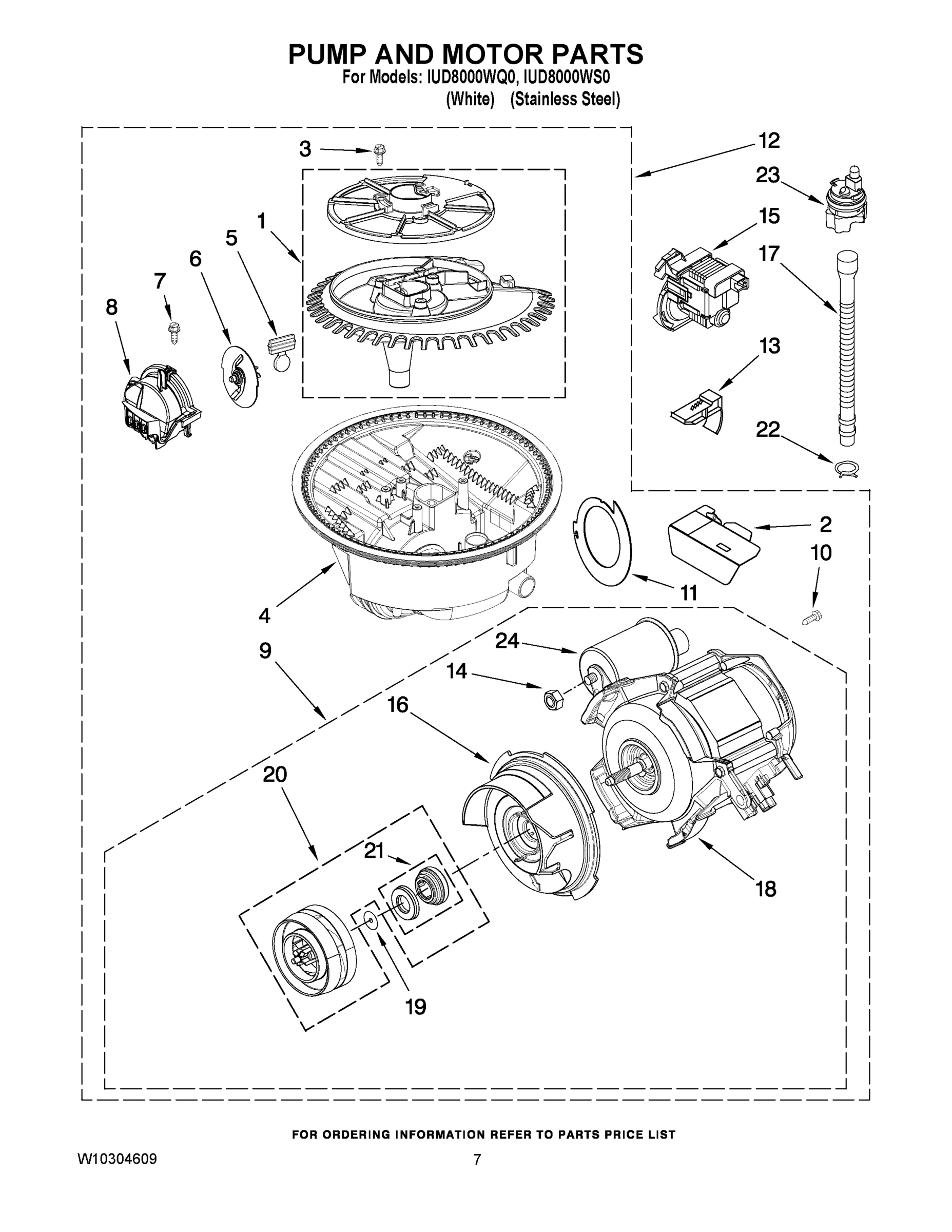 06 - PUMP AND MOTOR PARTS