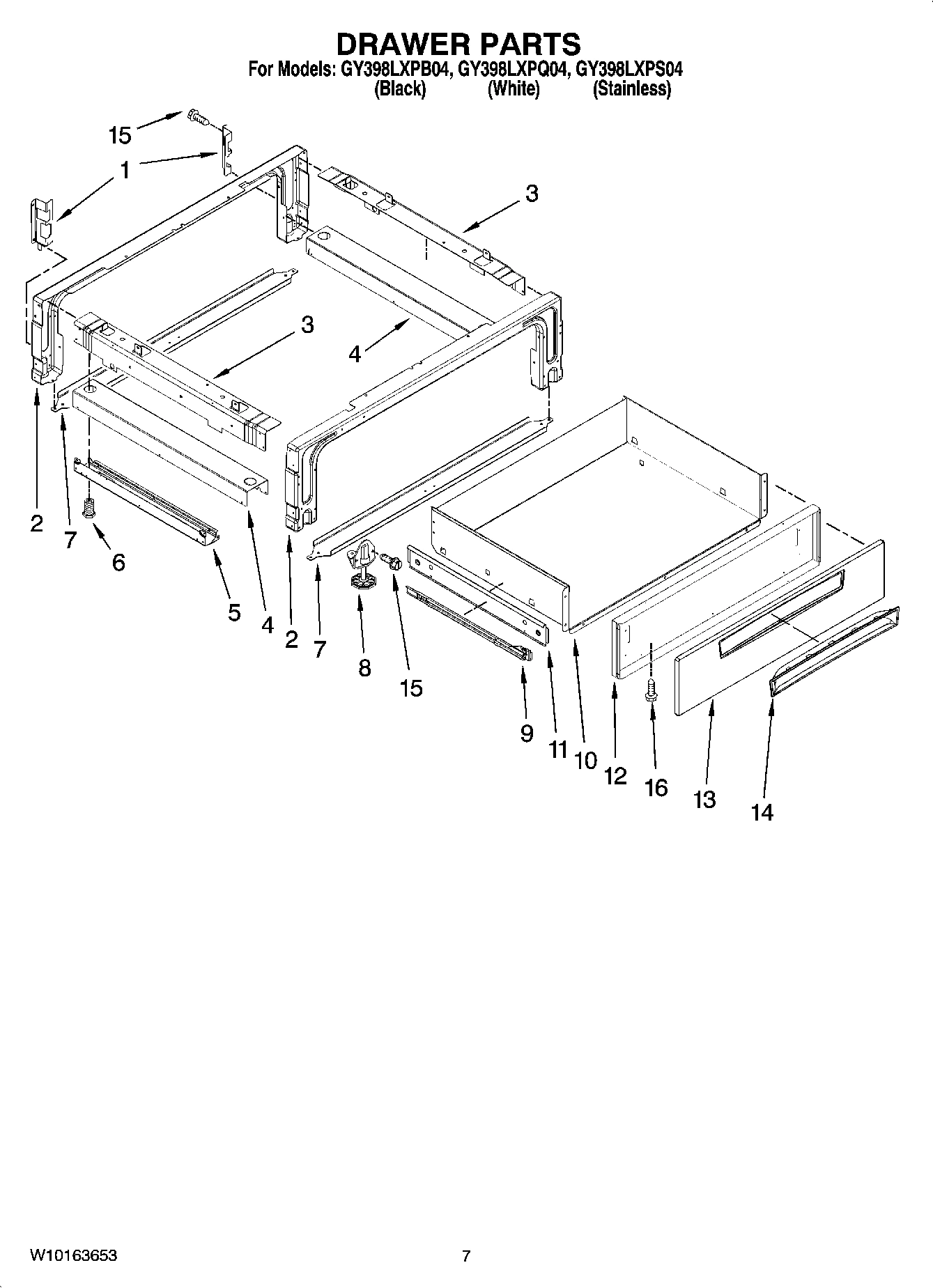 05 - DRAWER PARTS