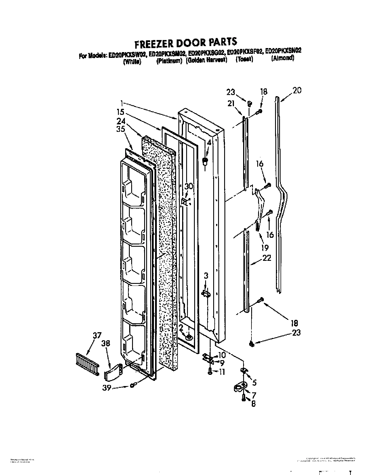 06 - FREEZER DOOR