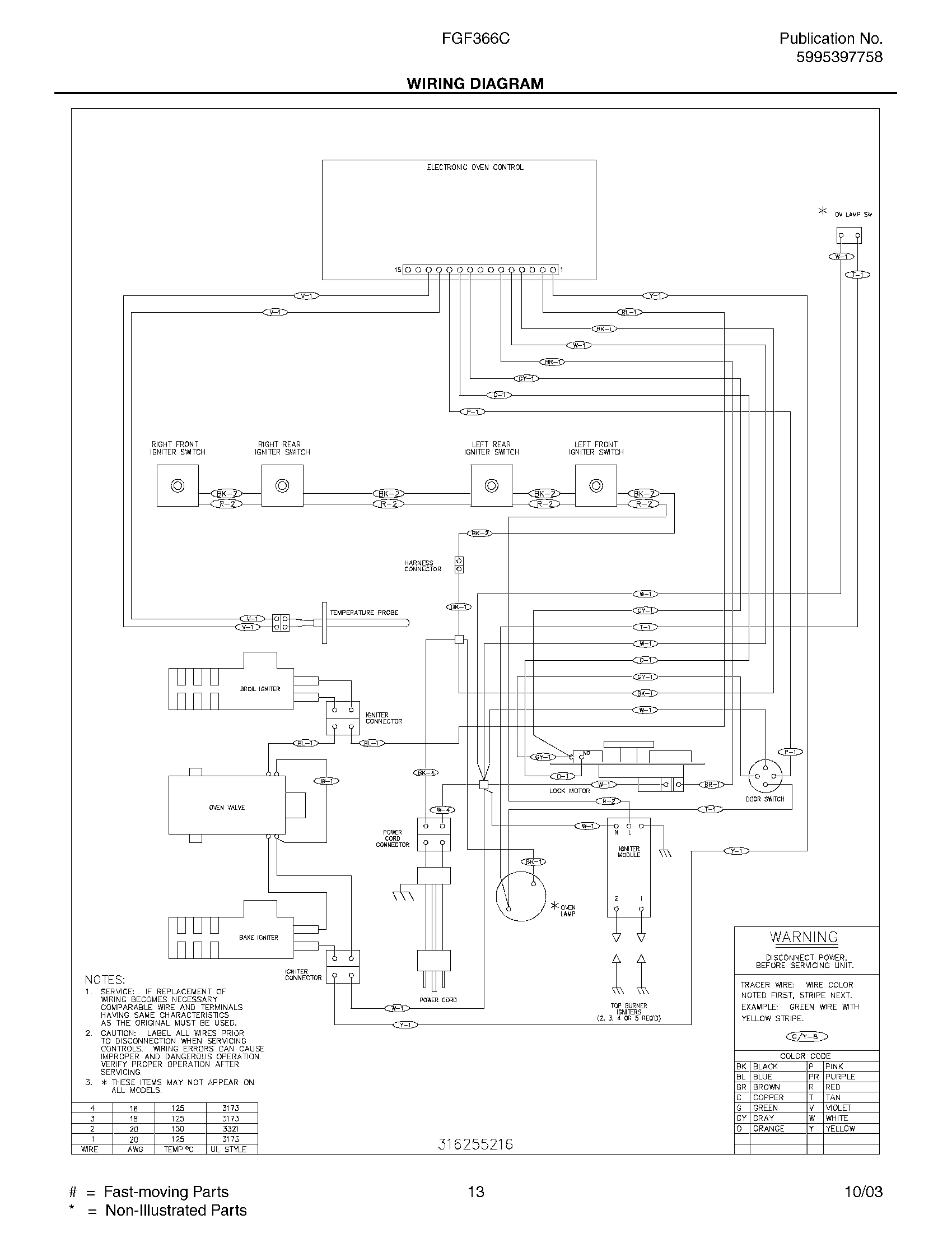 13 - WIRING DIAGRAM