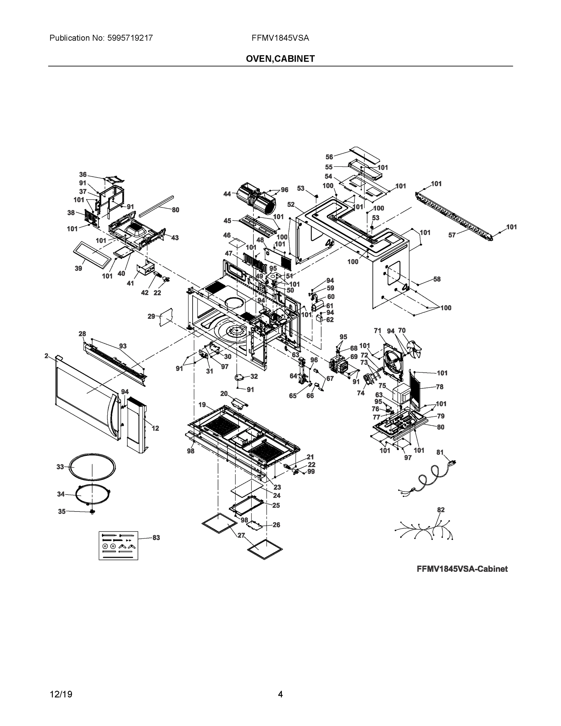 02 - OVEN,CABINET