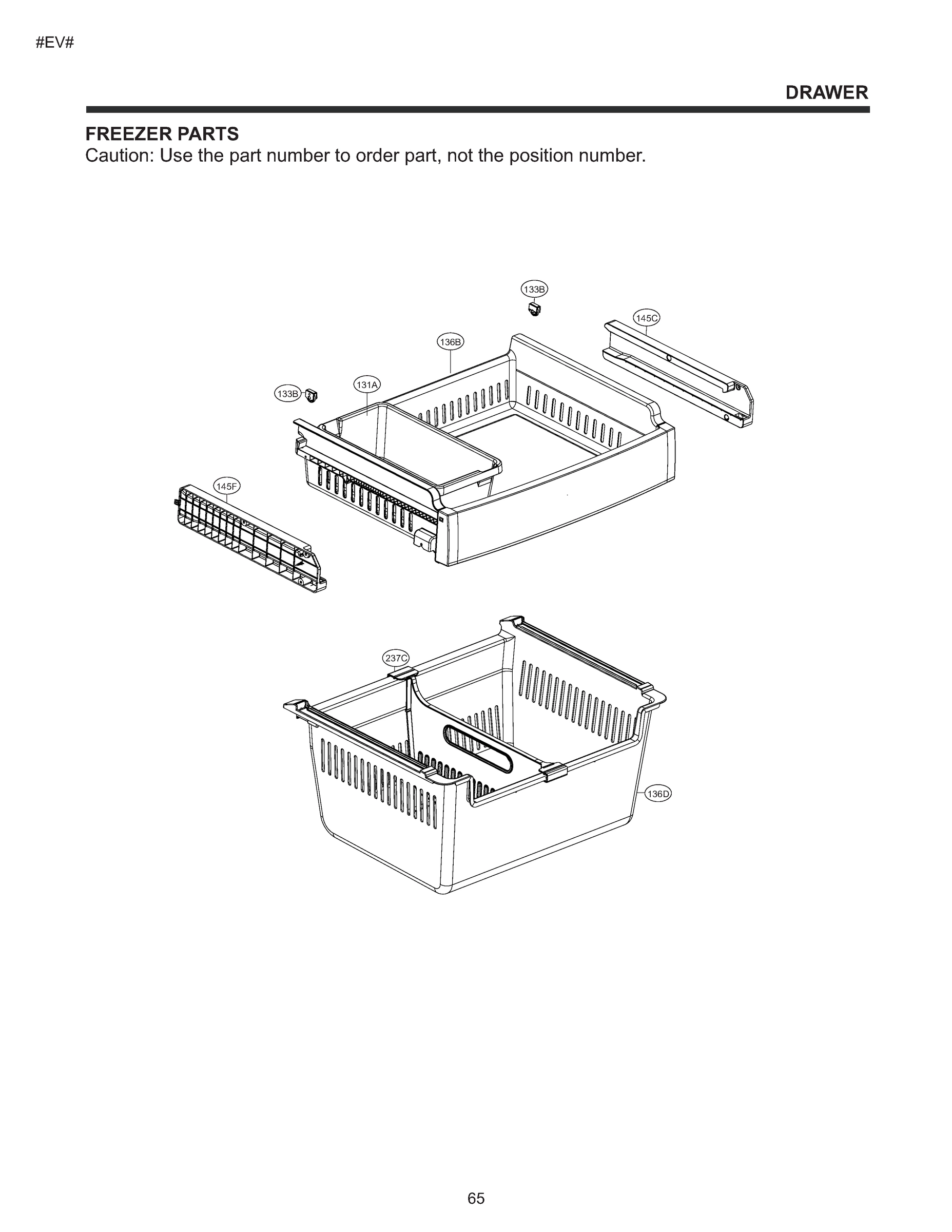 FREEZER PARTS