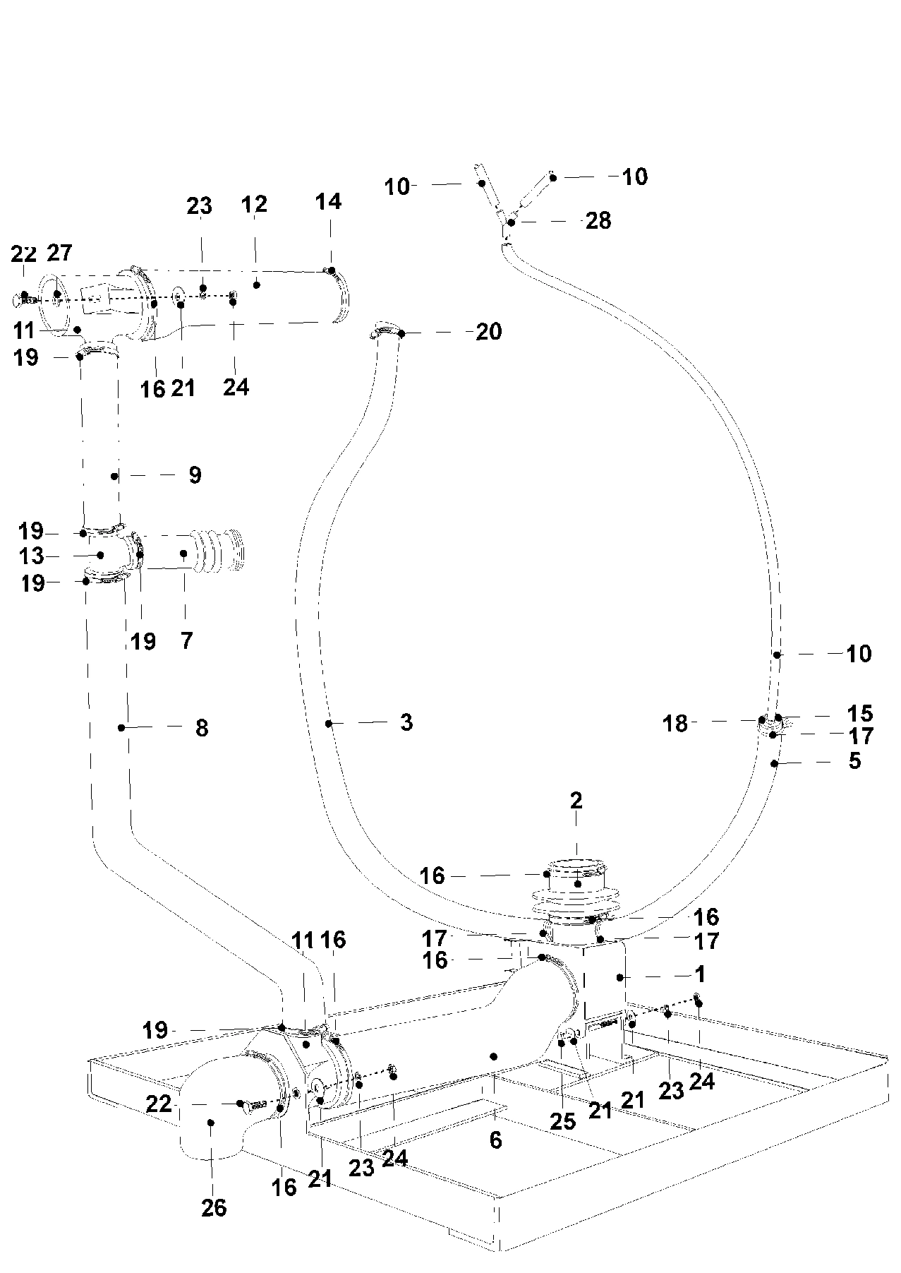 06 - DRAIN AND HOSE ASSY