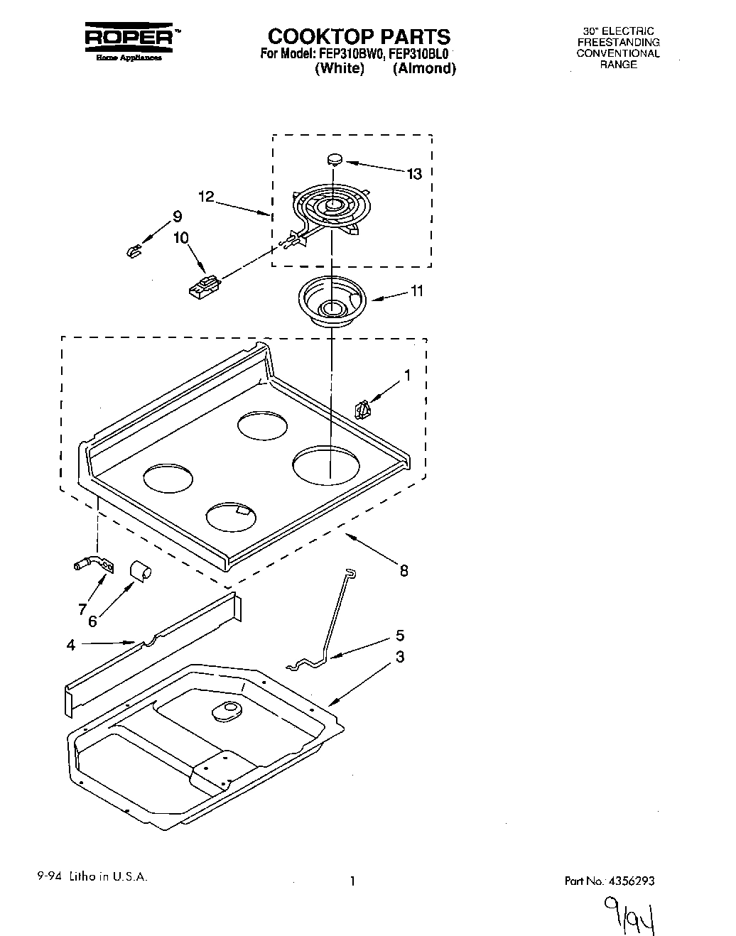 01 - COOKTOP, LITERATURE