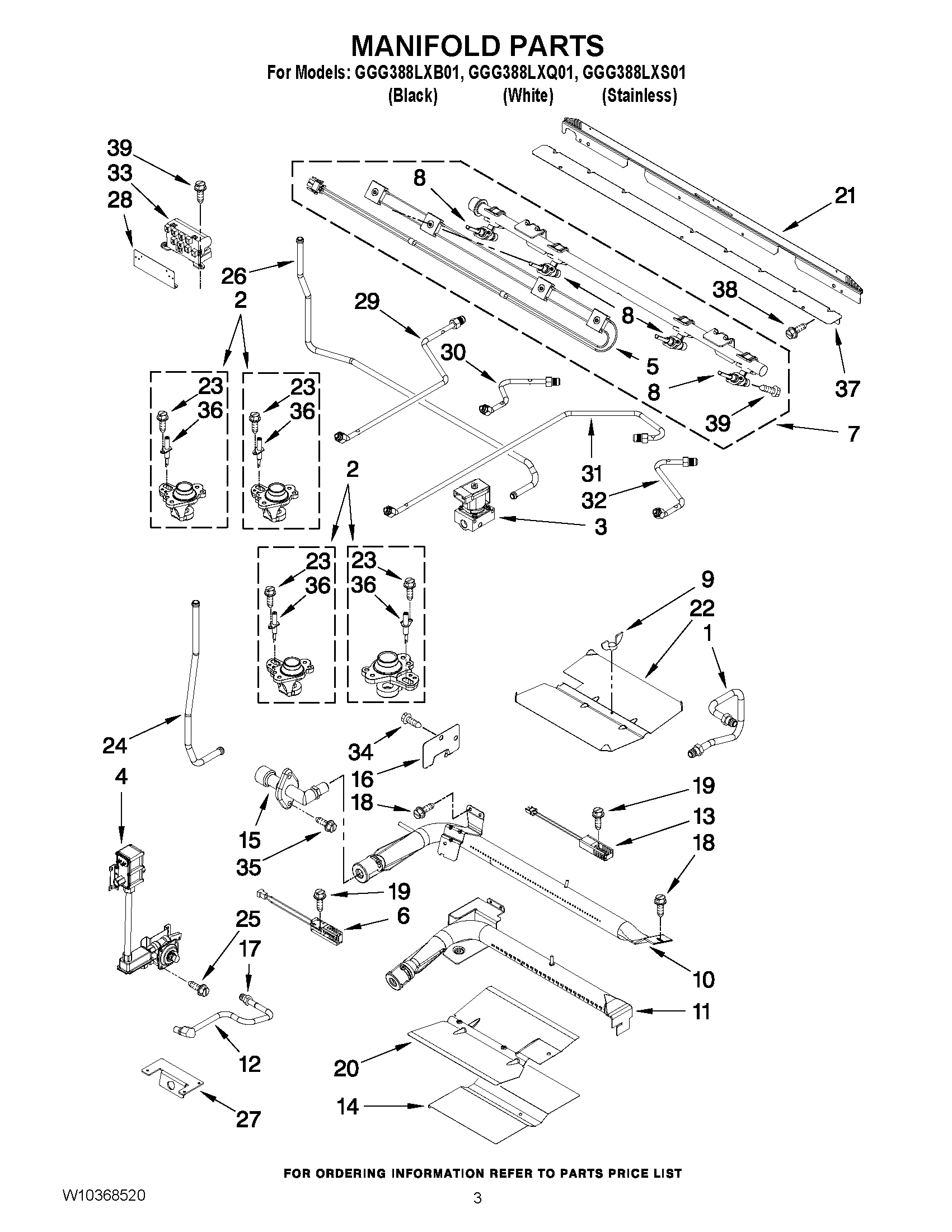 03 - MANIFOLD PARTS