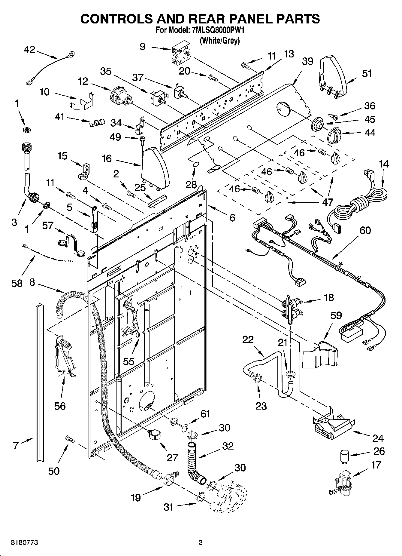 02 - CONTROLS AND REAR PANEL PARTS