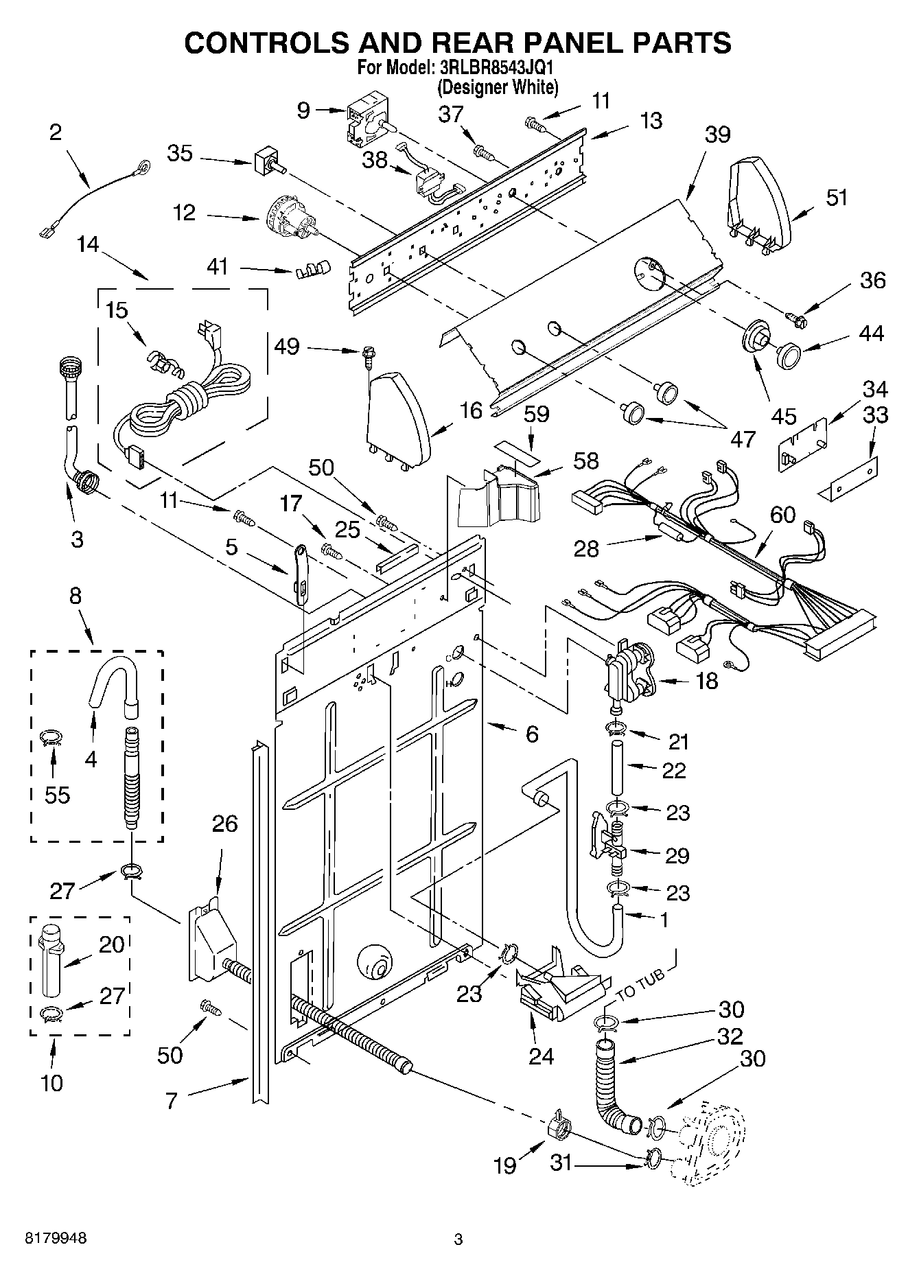 02 - CONTROLS AND REAR PANEL PARTS