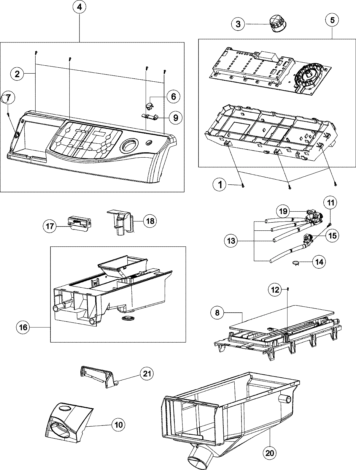 02 - CONTROL PANEL, DISPENSER