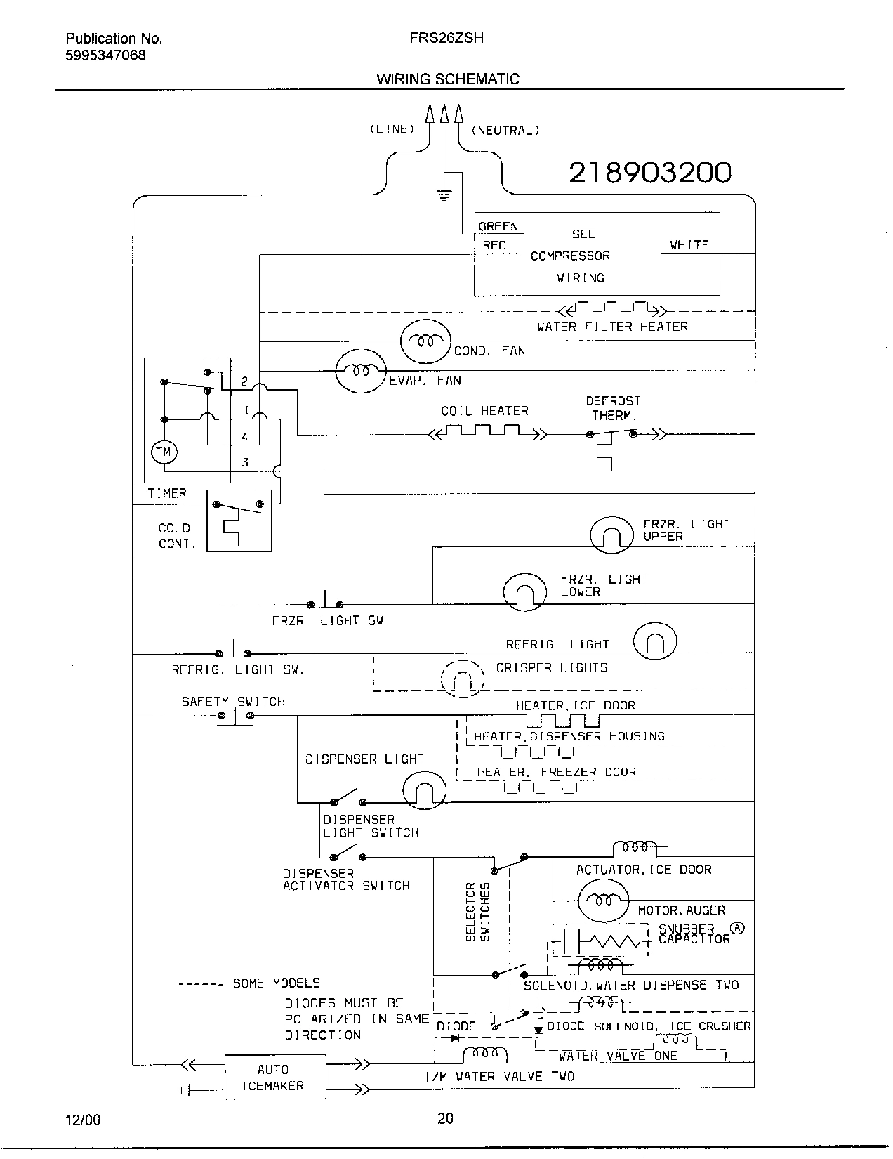 20 - WIRING SCHEMATIC