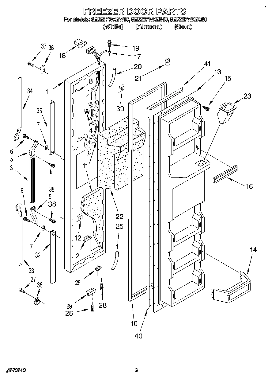 07 - FREEZER DOOR