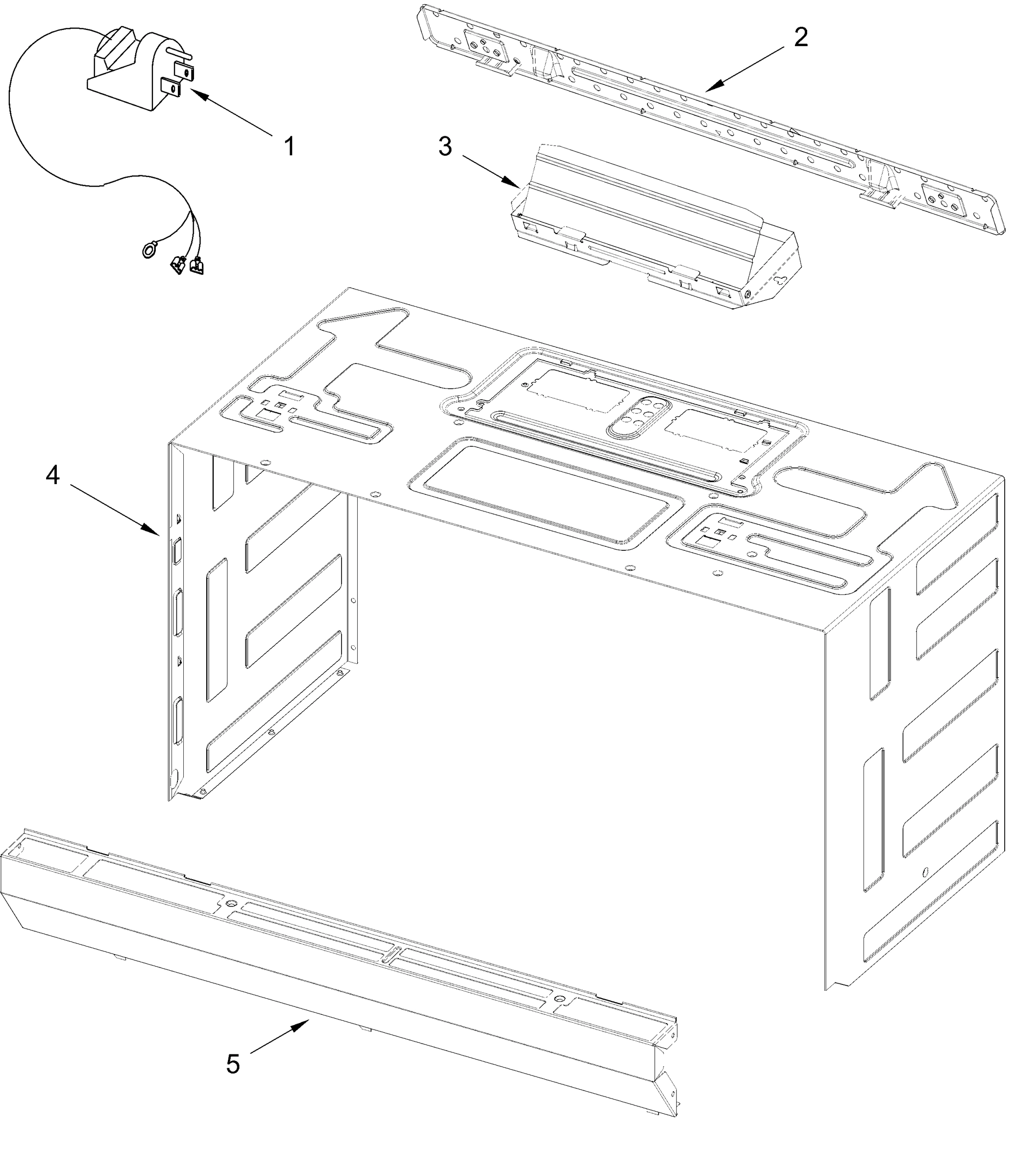 CABINET AND INSTALLATION PARTS