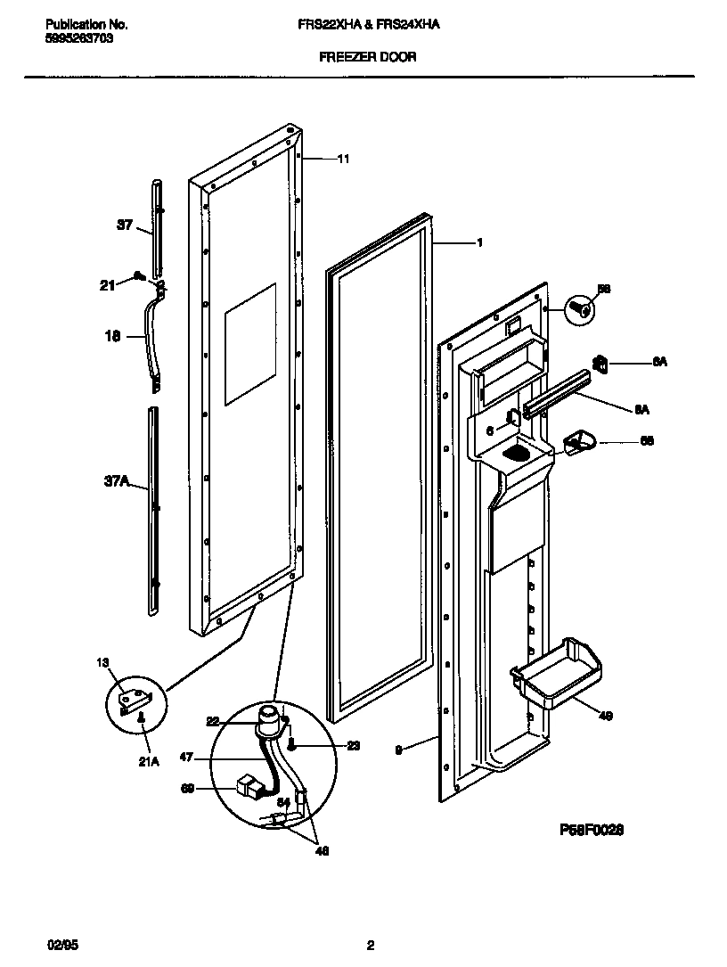 02 - FREEZER DOOR