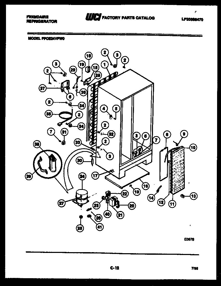 07 - SYSTEM AND AUTOMATIC DEFROST PARTS