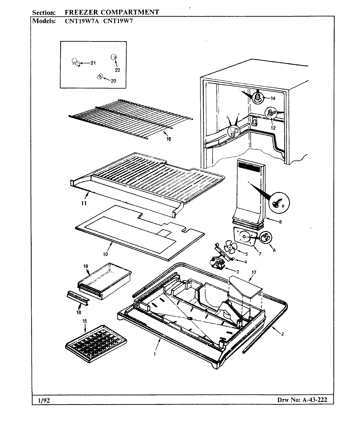 02 - FREEZER COMPARTMENT
