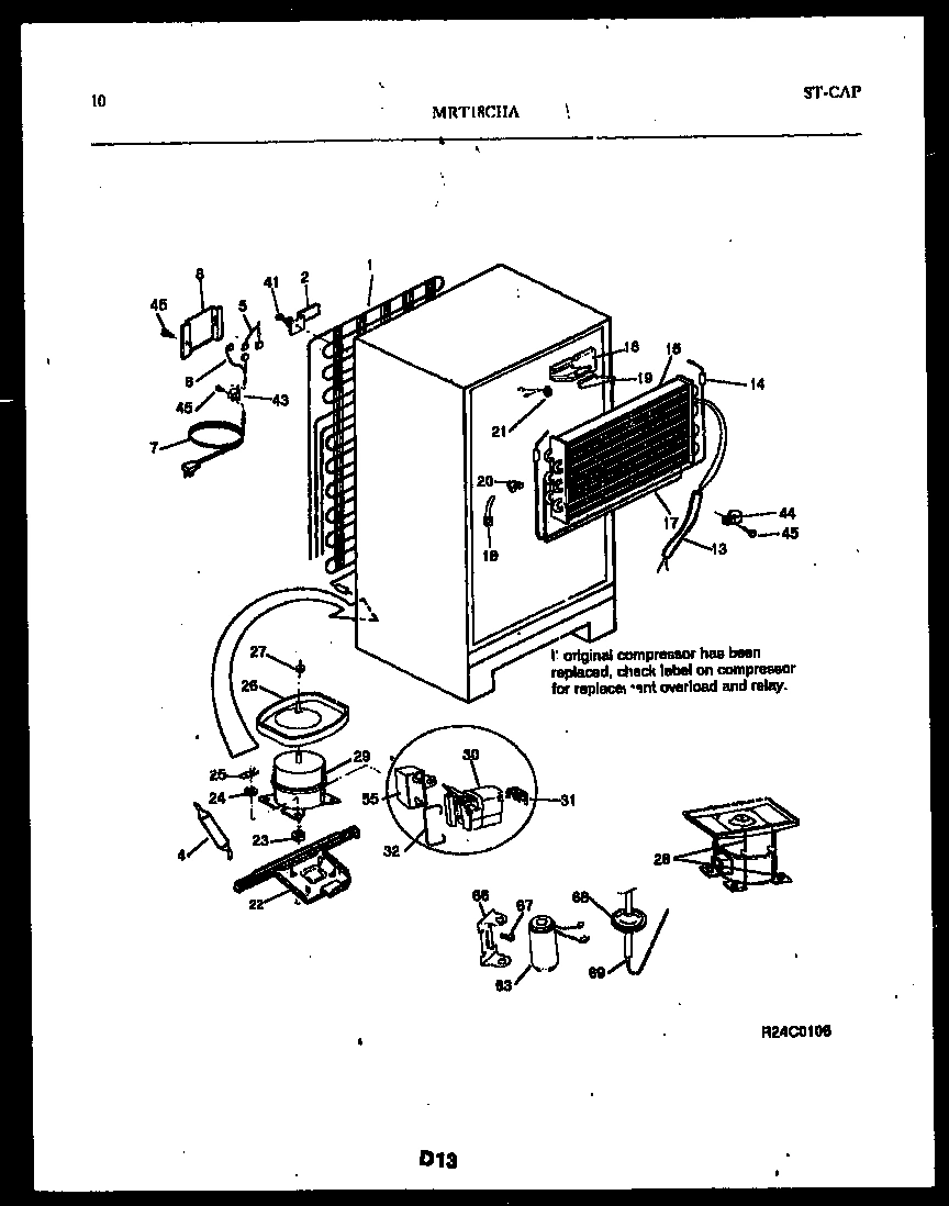 06 - SYSTEM AND AUTOMATIC DEFROST PARTS