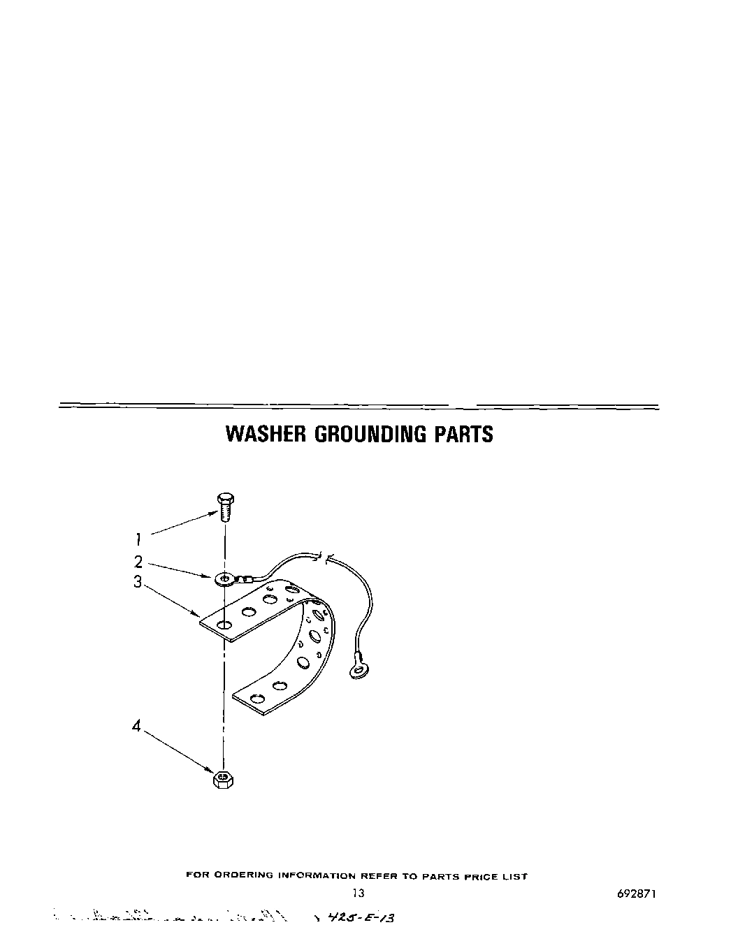 10 - WASHER GROUNDING