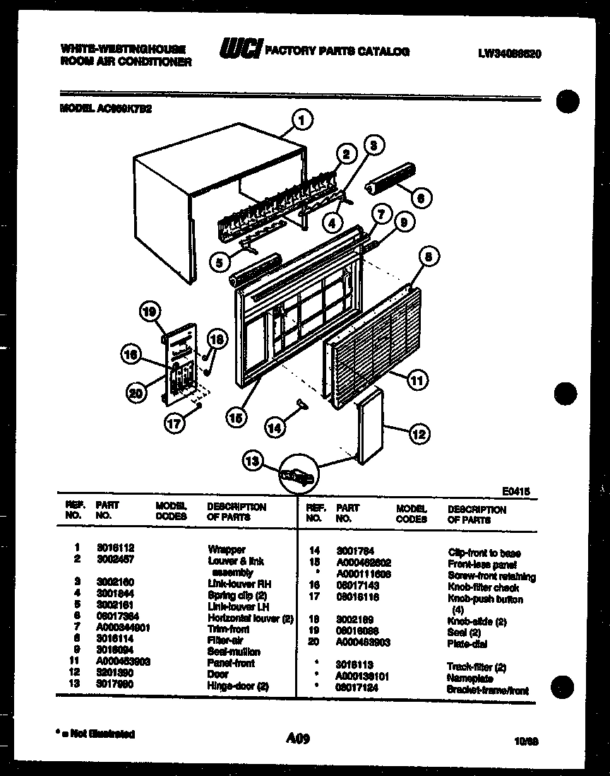 02 - CABINET PARTS