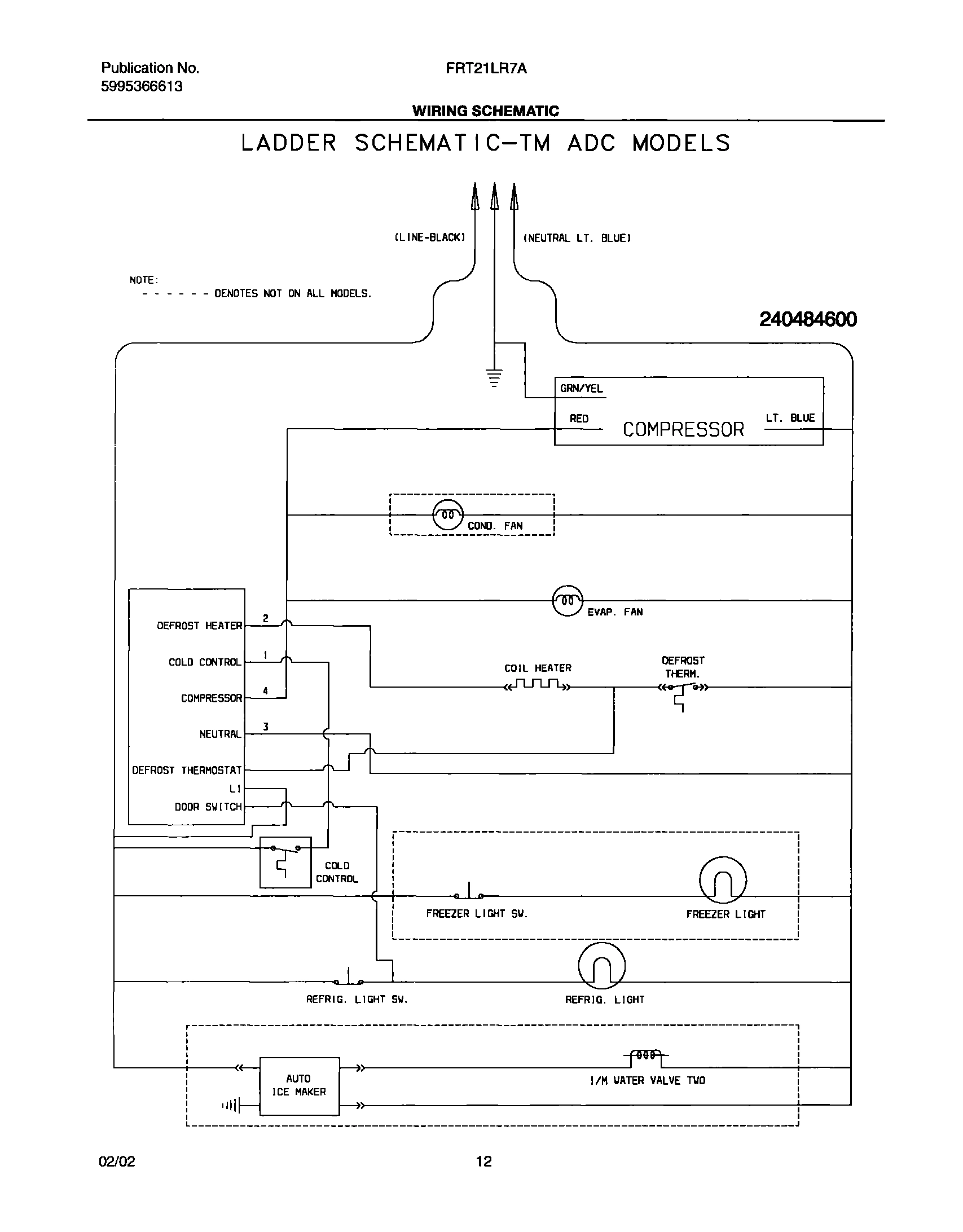 12 - WIRING SCHEMATIC