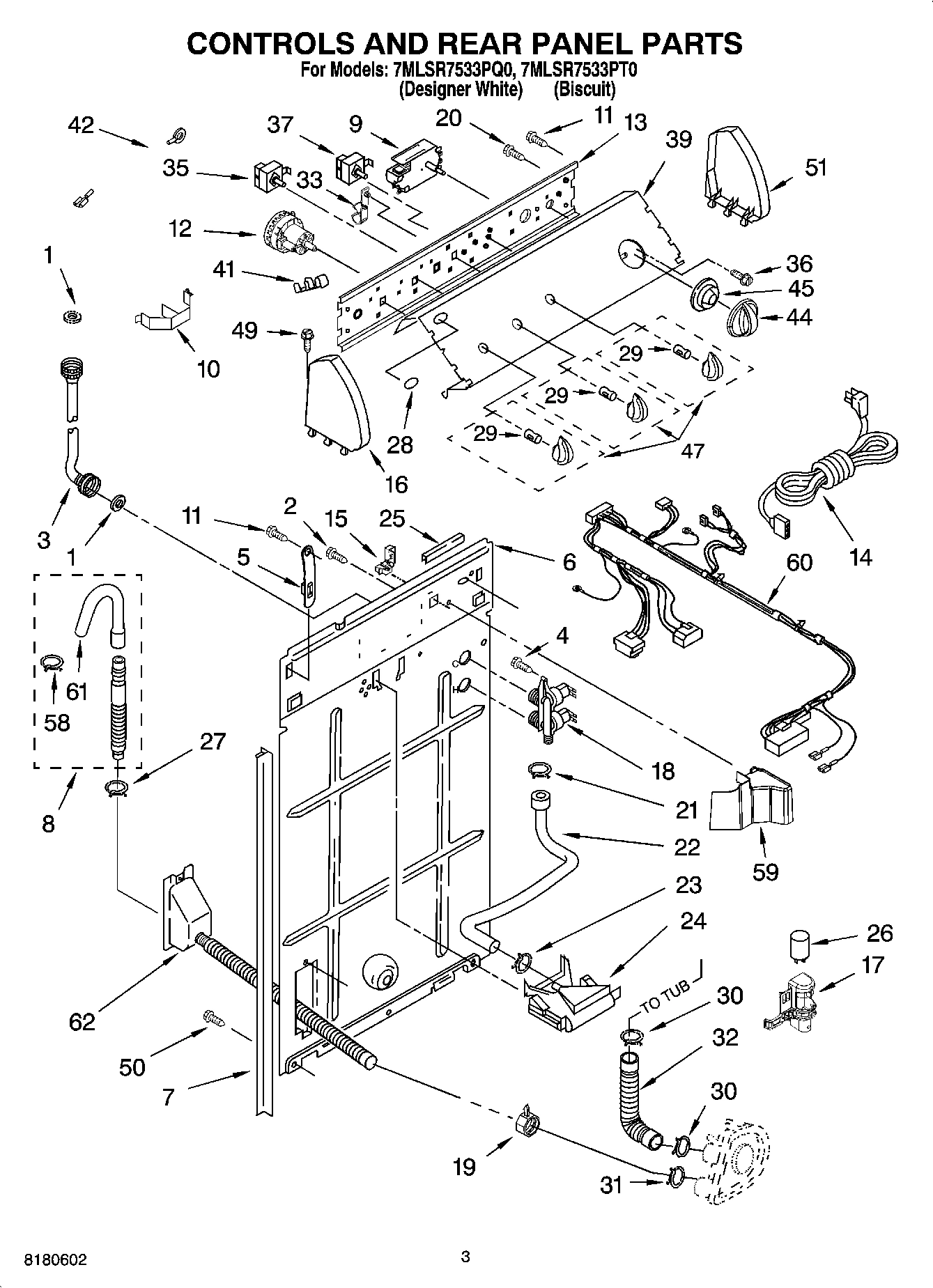 02 - CONTROLS AND REAR PANEL PARTS