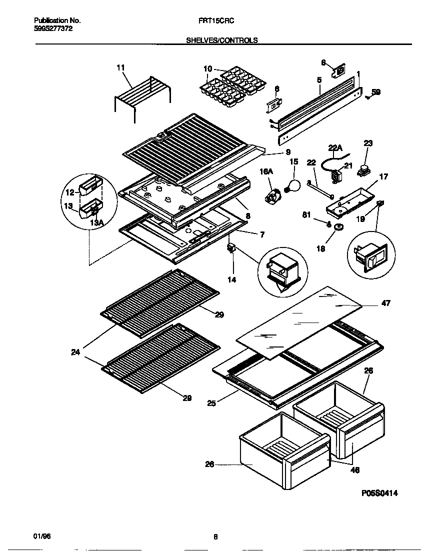 04 - SHELVES/CONTROLS