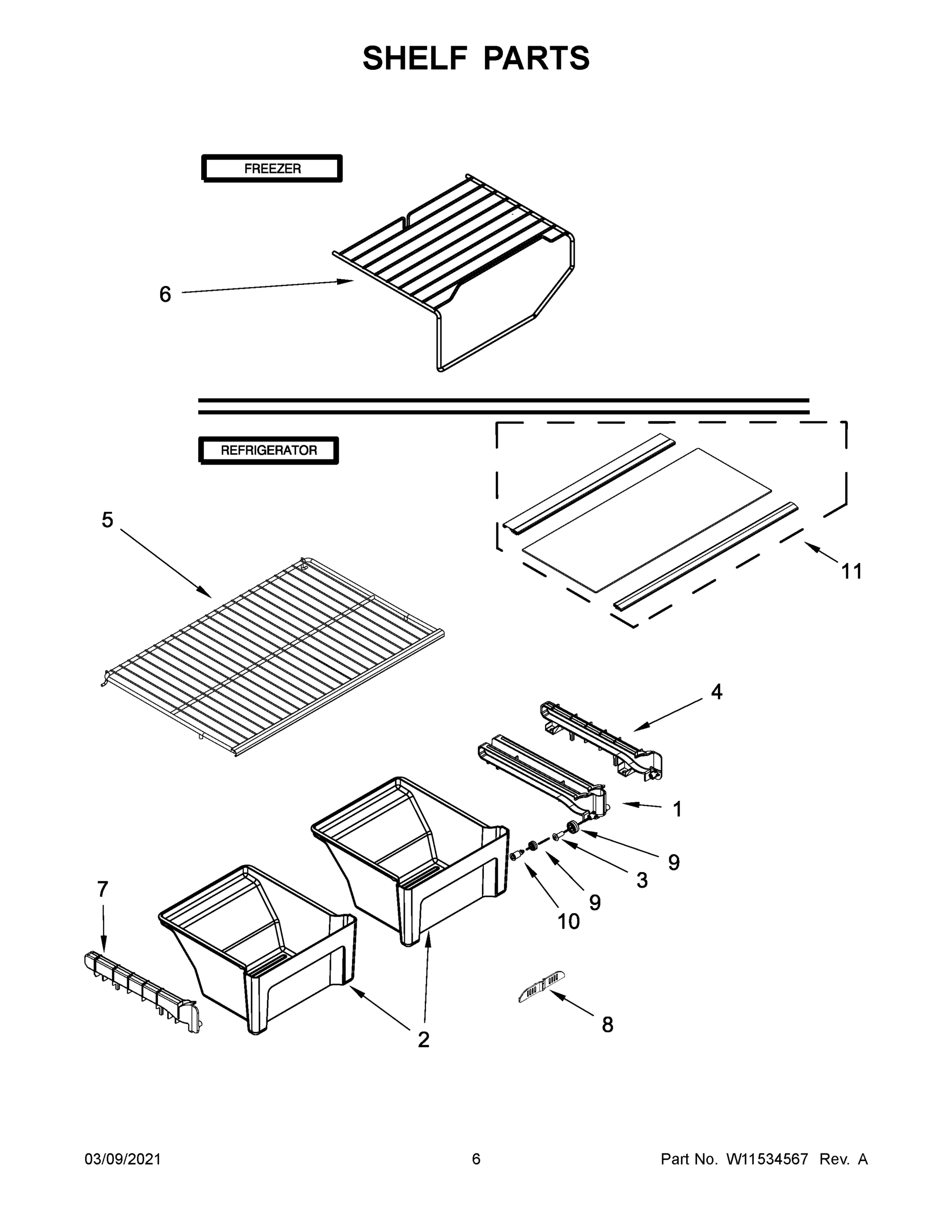 04 - SHELF PARTS
