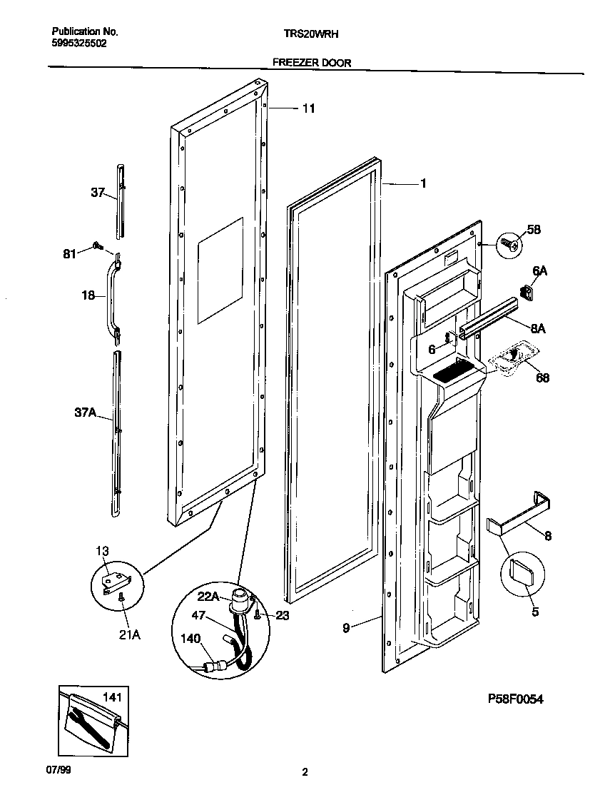 02 - FREEZER DOOR