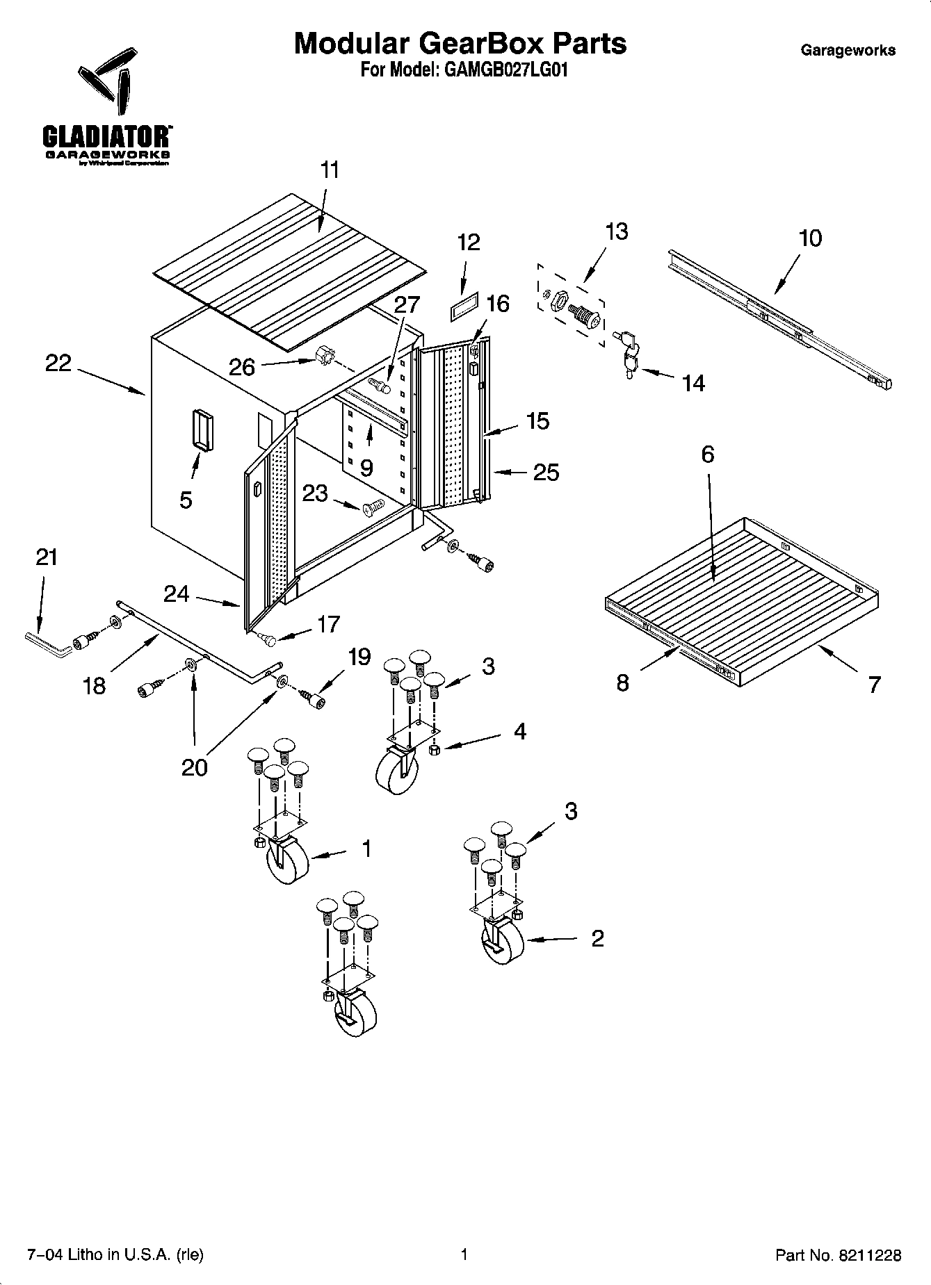 01 - Modular GearBox Parts